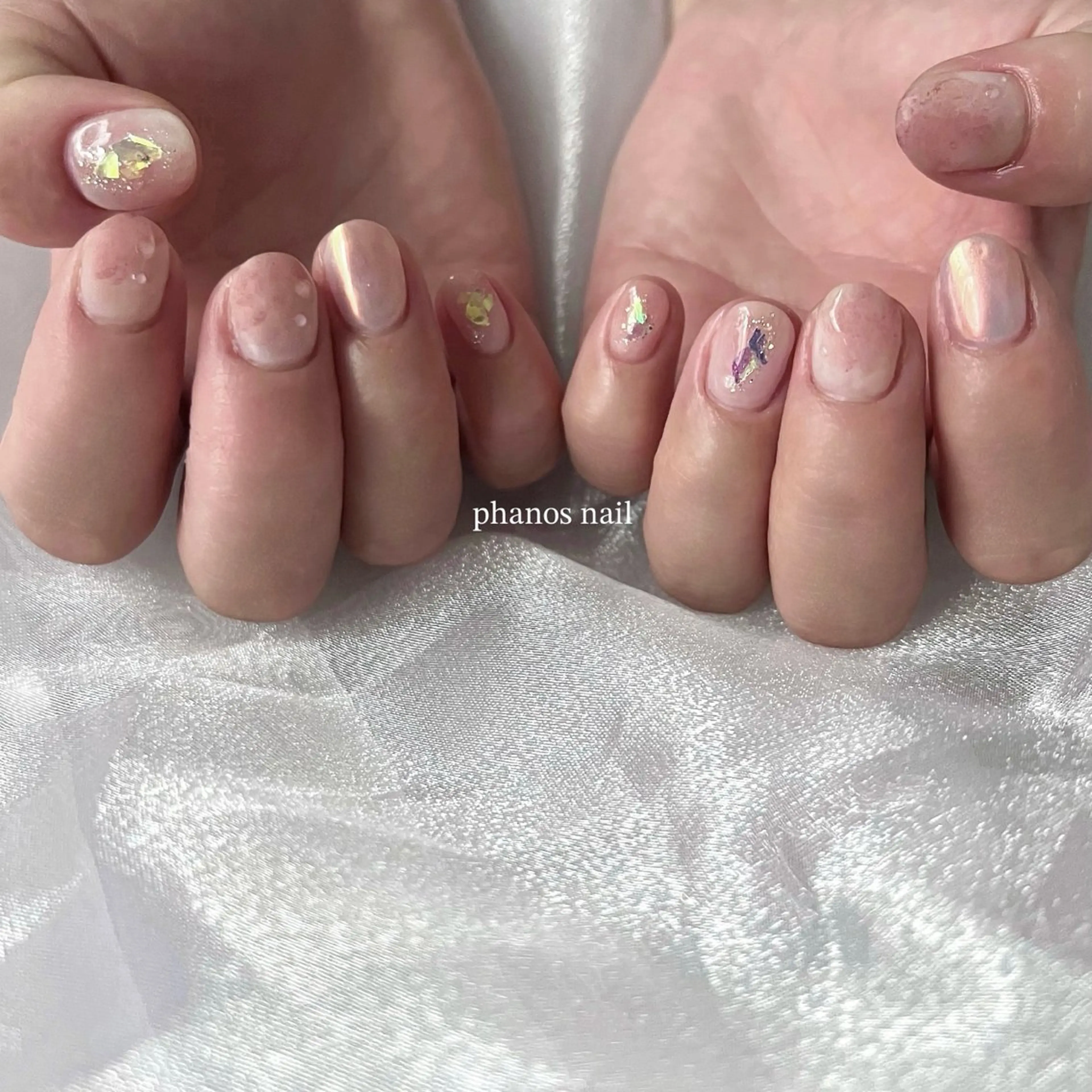 ネイル フットネイル phanos nailのネイルデザイン