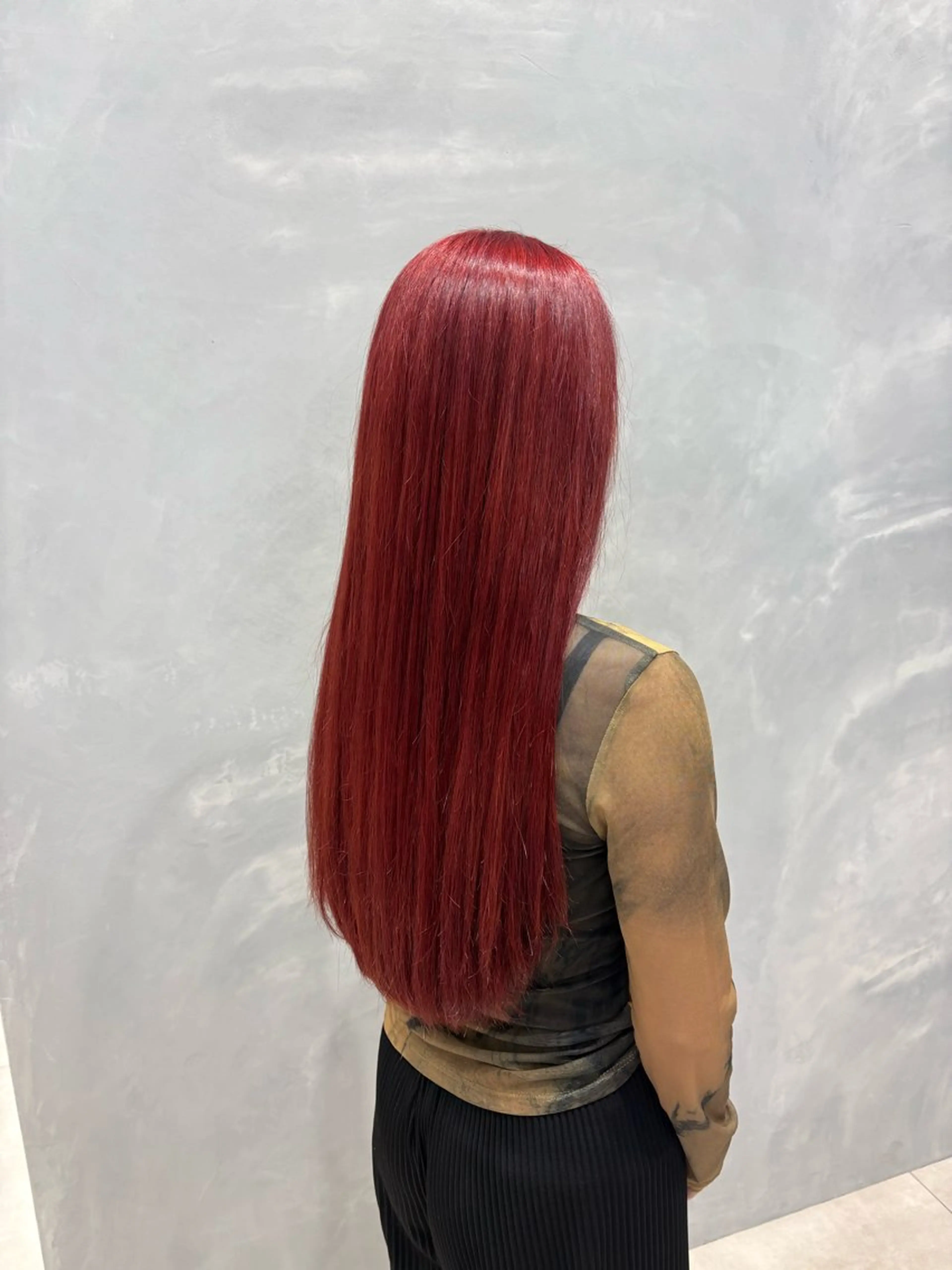 ブリーチリタッチ➕カラー🫧　TOKIOトリートメント付き💎✨の写真