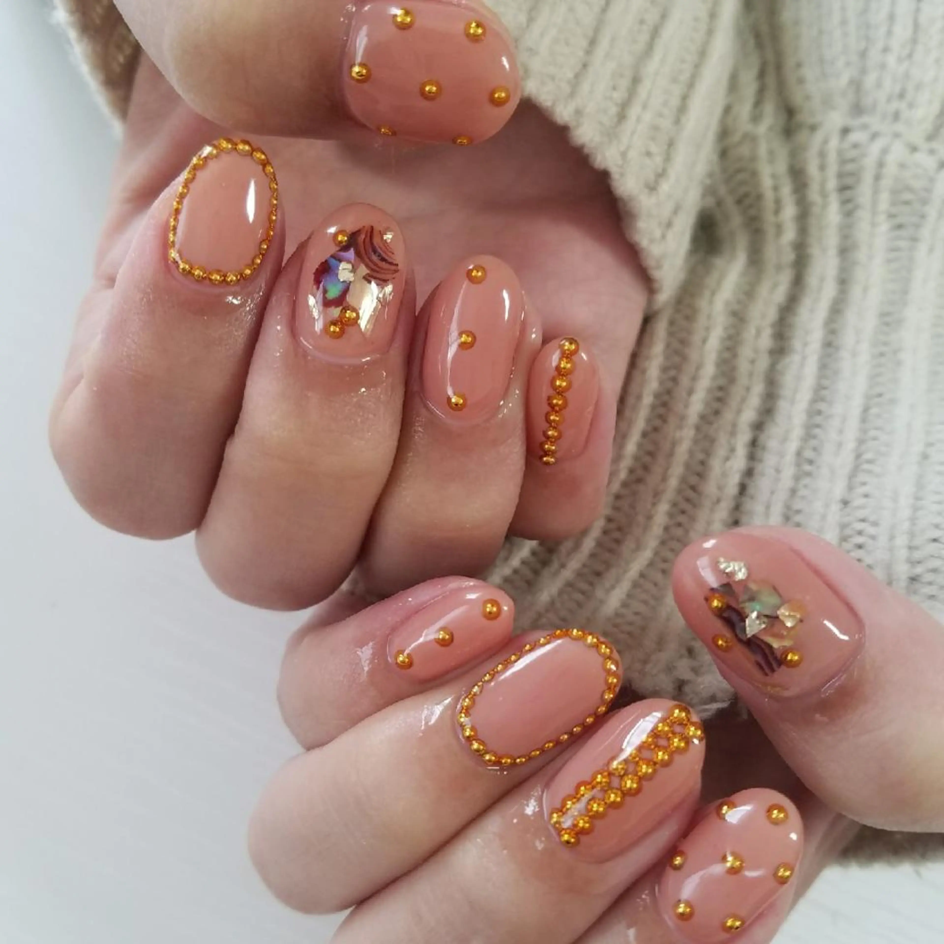 ネイル ニュアンスネイル   MAKI NAILのネイルデザイン