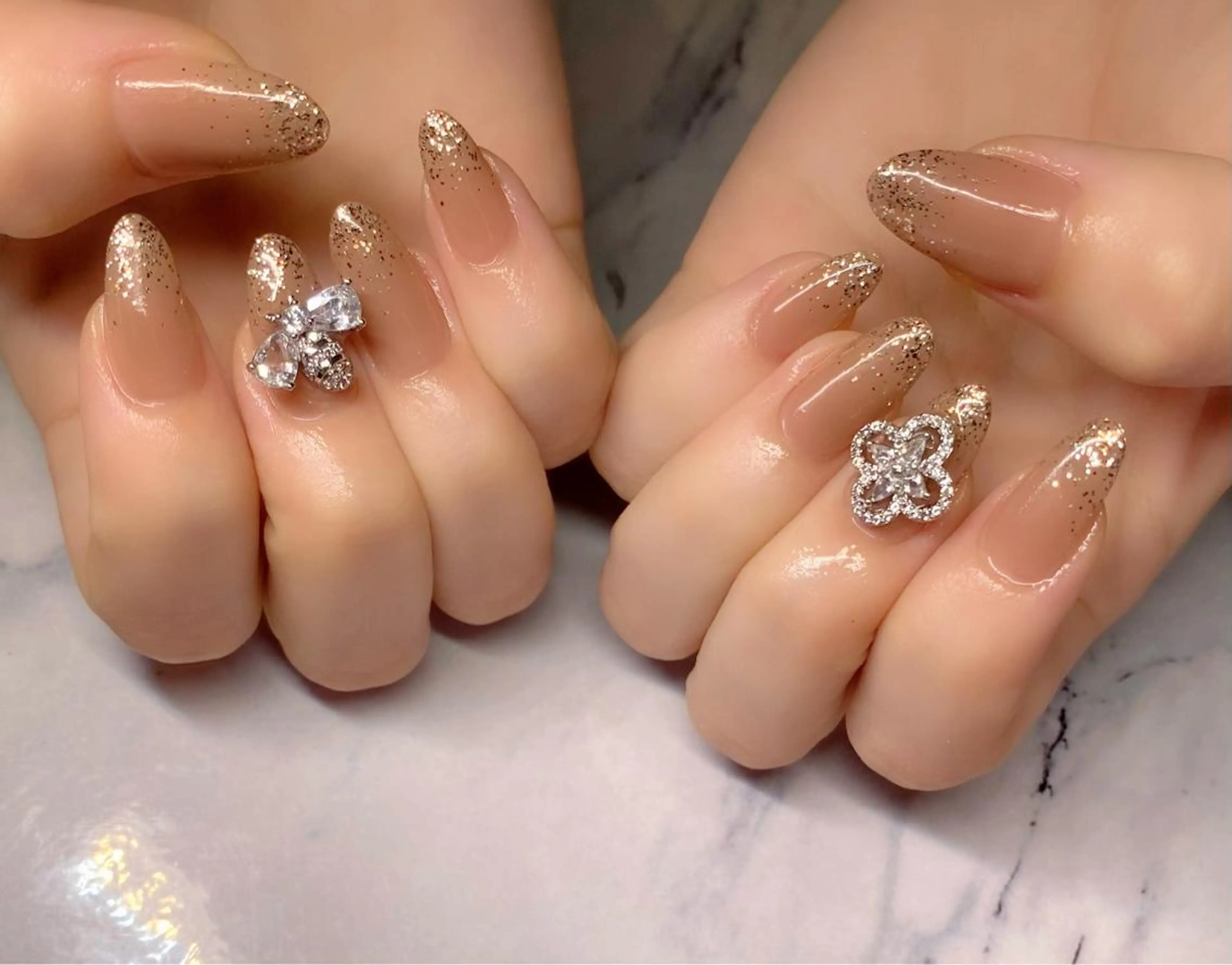 ネイル ラメ(グリッター) Lino+ ネイル&よもぎ蒸しのネイルデザイン