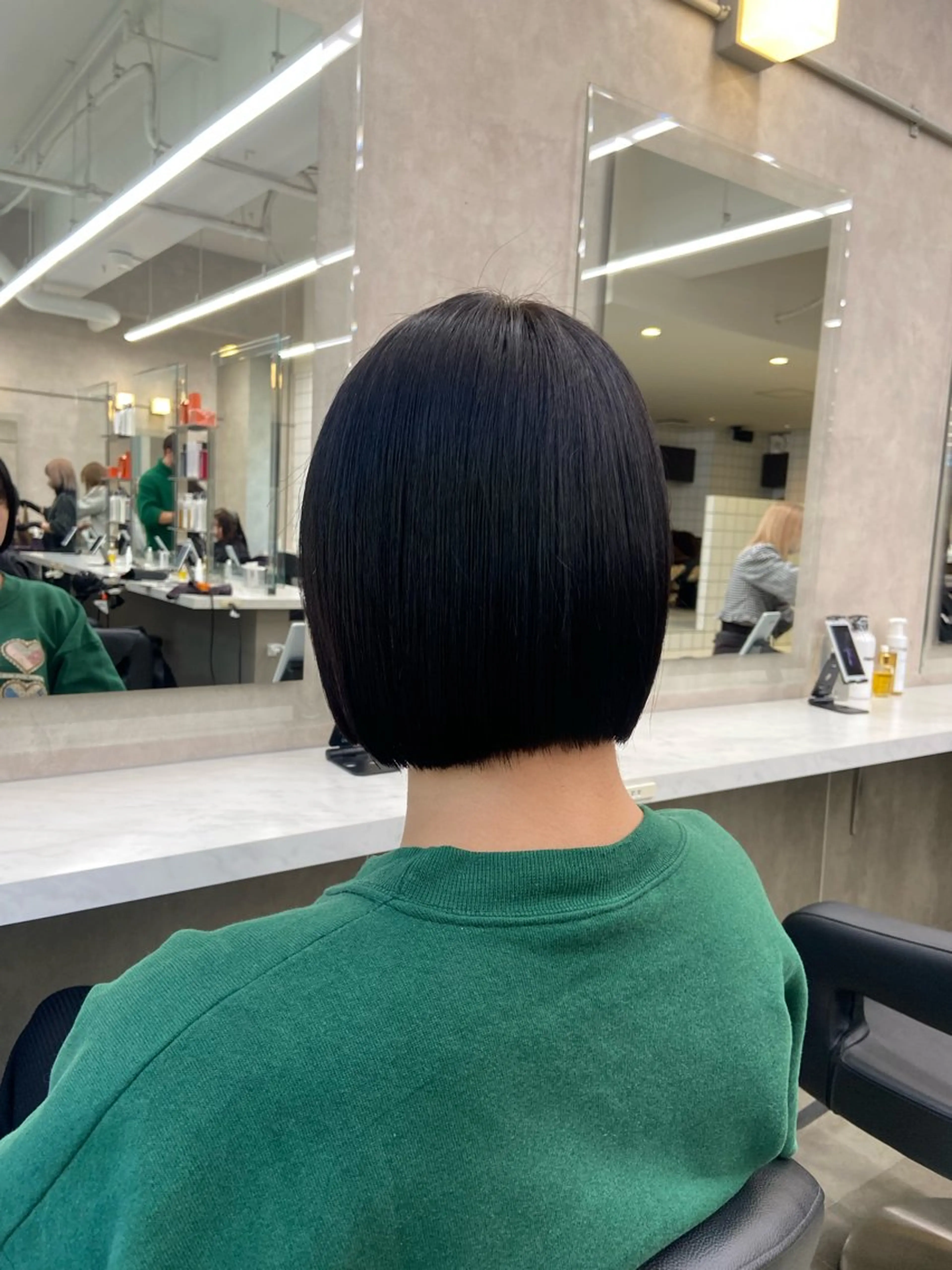 ショート カラー ヘアアレンジ flammeum所属・ハイトーン/ボブ /misakiのヘアスタイル