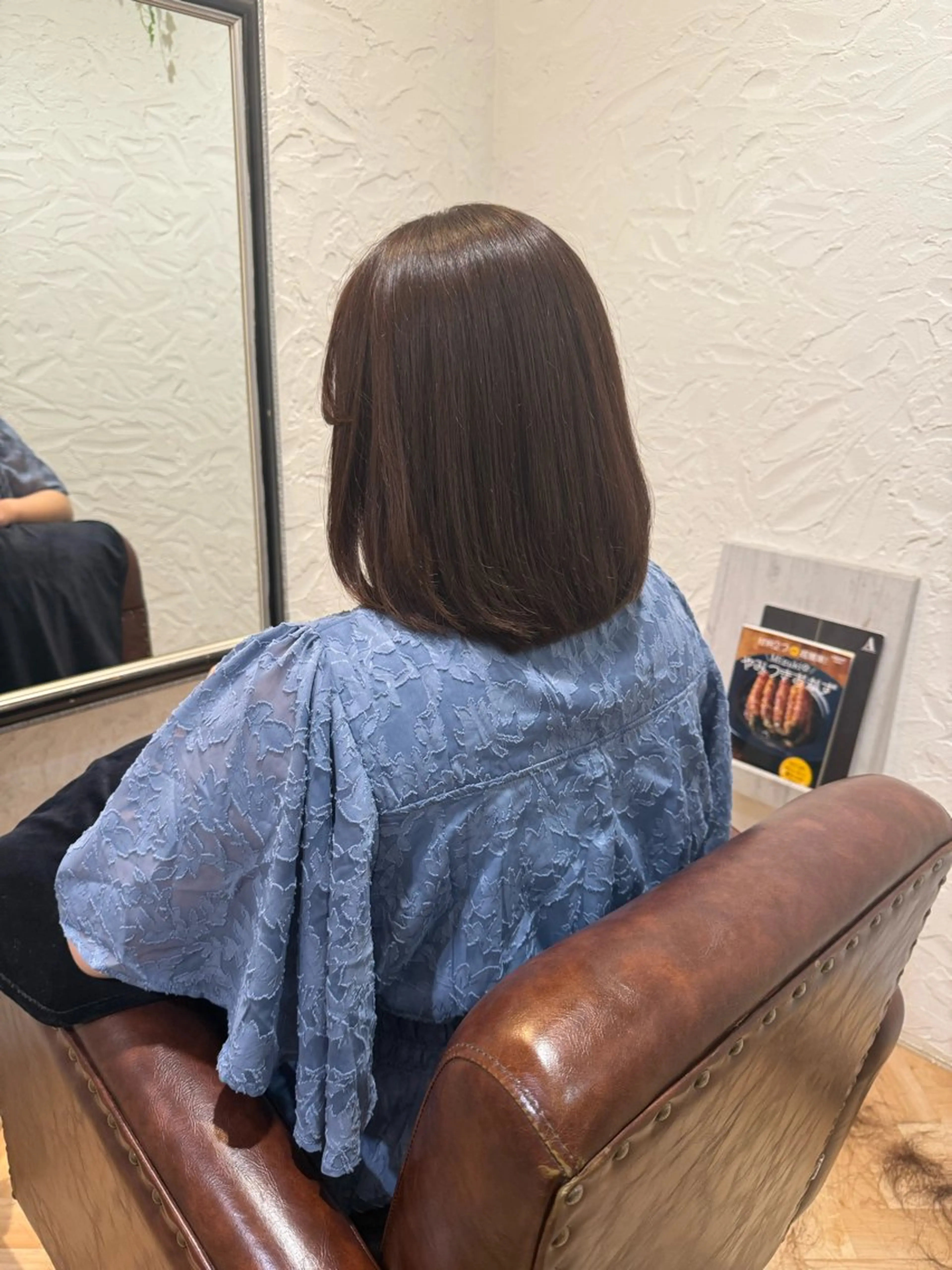 ミディアム ボブレイヤー ボブ レイヤーカット hair salon  CAMON.所属・仙台/camon/ airiのヘアスタイル