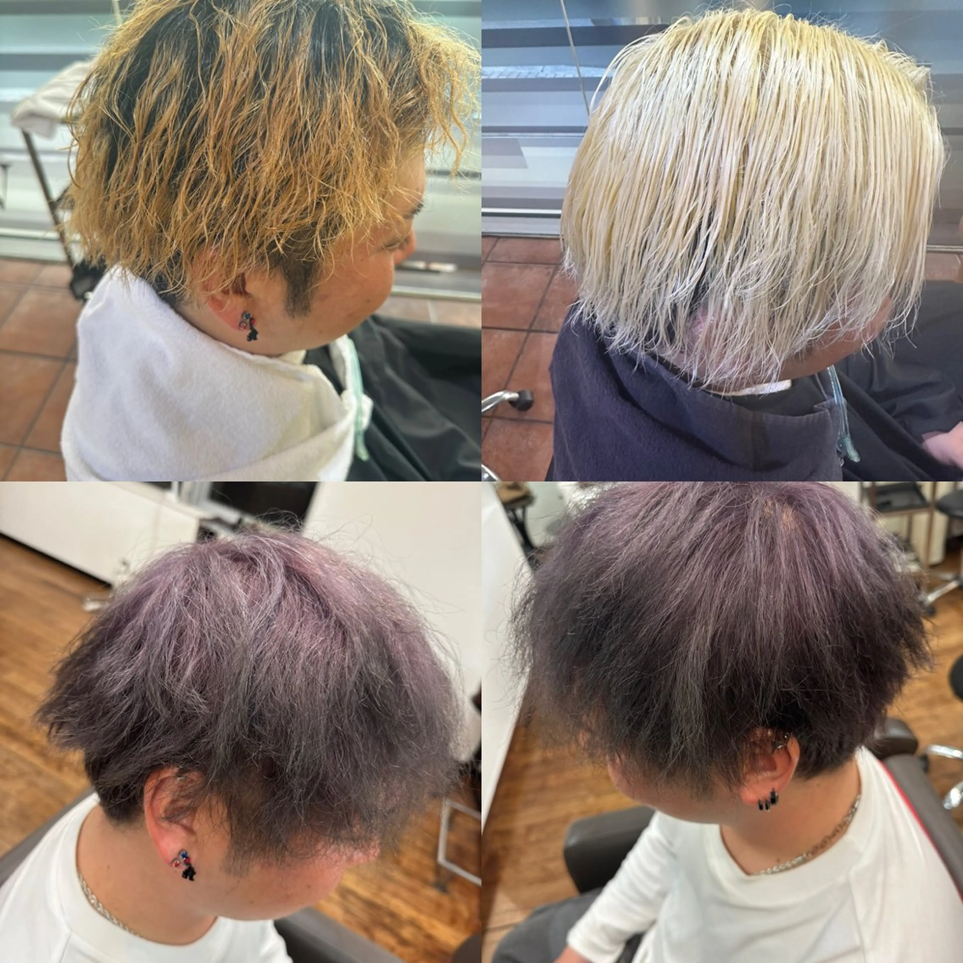 ショート カラー ヘアカラー トリートメント 🌸髪質改善🌸 Shuhei🗝♠のヘアスタイル