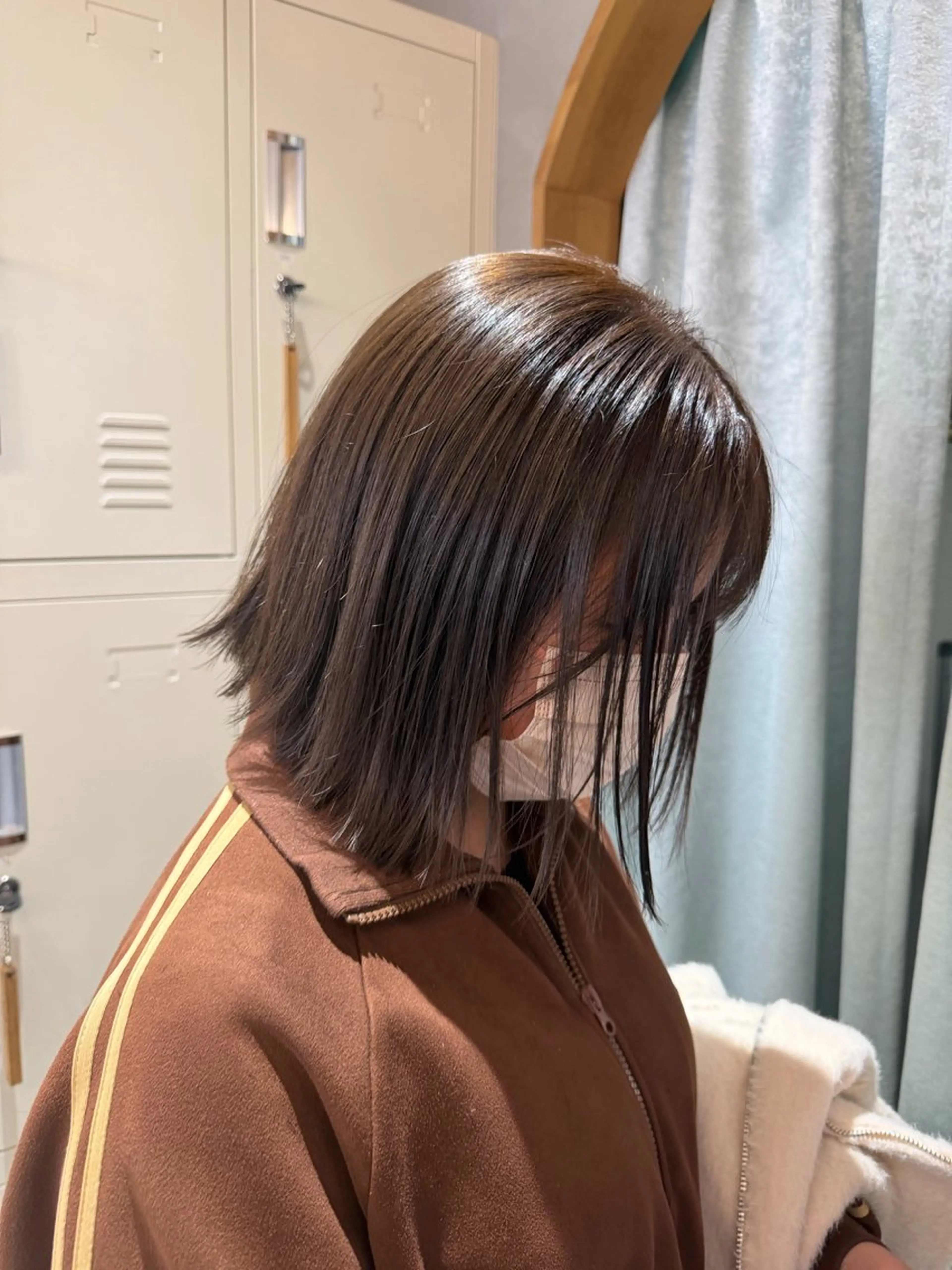 ショート カラー ボブ 髪質改善 ショートヘア 縮毛矯正 カット ヘアカラー トリートメント 髪質改善✨縮毛矯正 ショートボブ/ともきのヘアスタイル