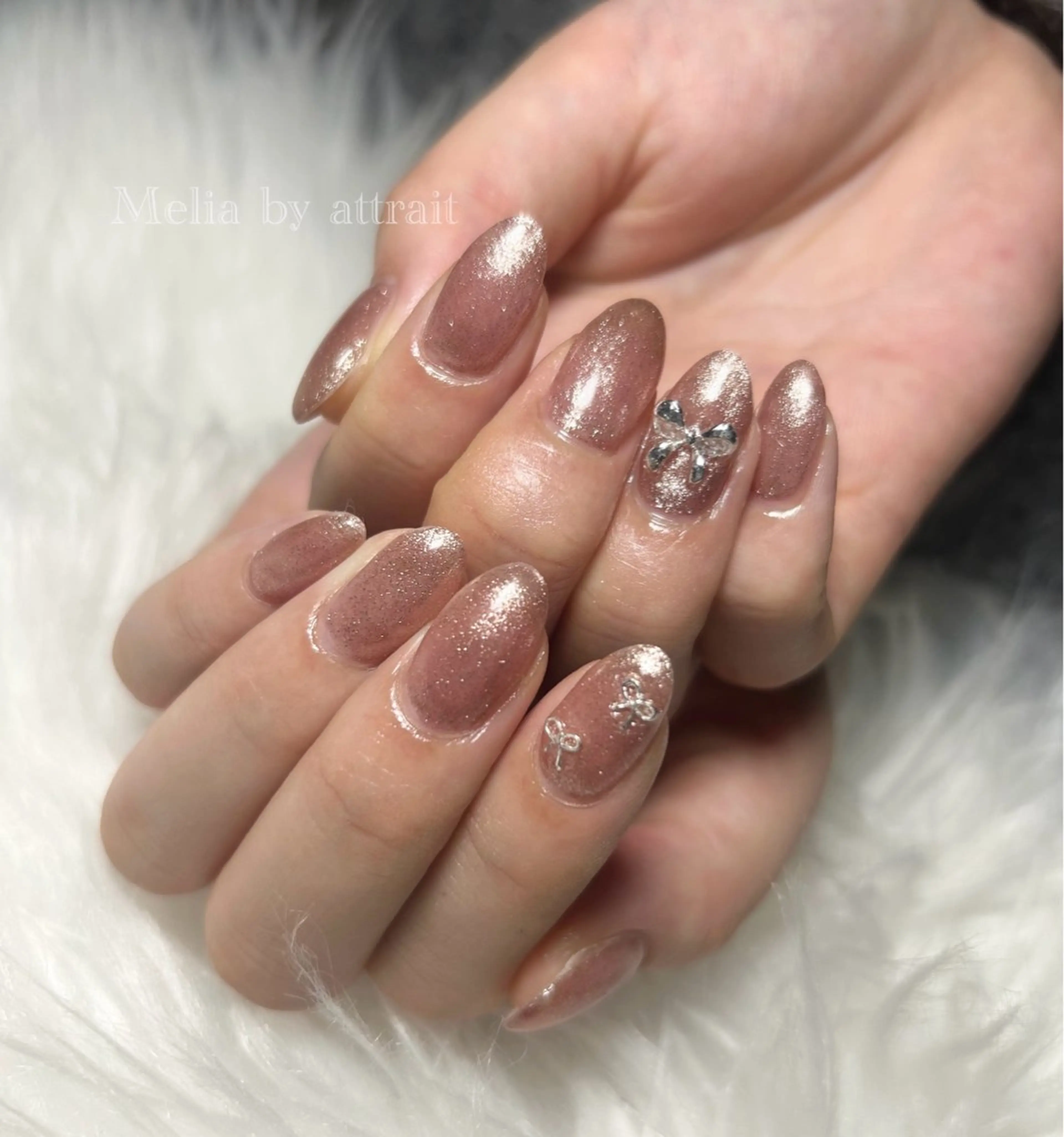 ネイル Melia　by attrait所属・Melia by attrait🌿杏のネイルデザイン