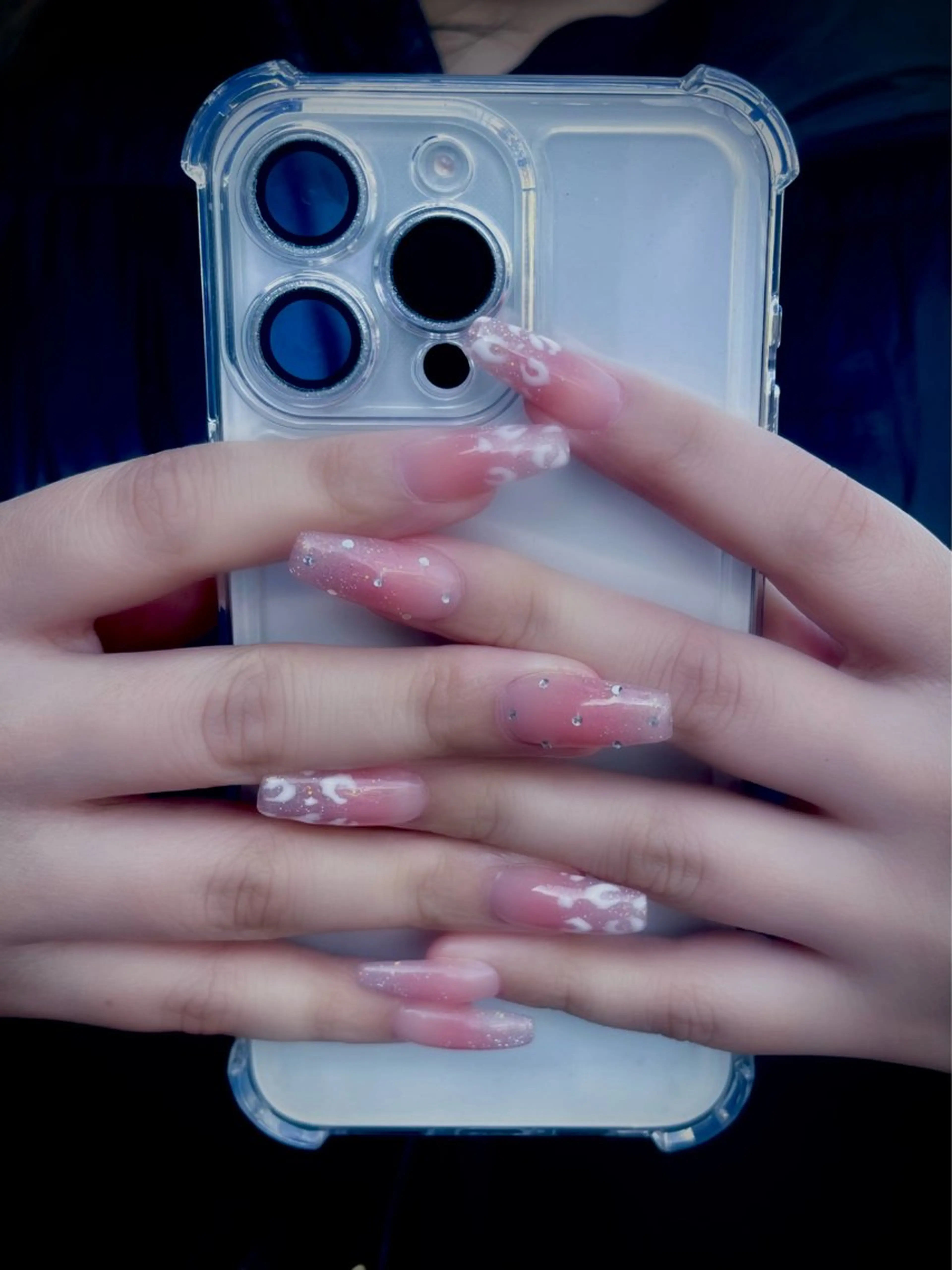 ネイル キラキラネイル マグネットネイル ワンカラーネイル スカルプネイル ワンホンネイル nine.🦋 YUKOのネイルデザイン