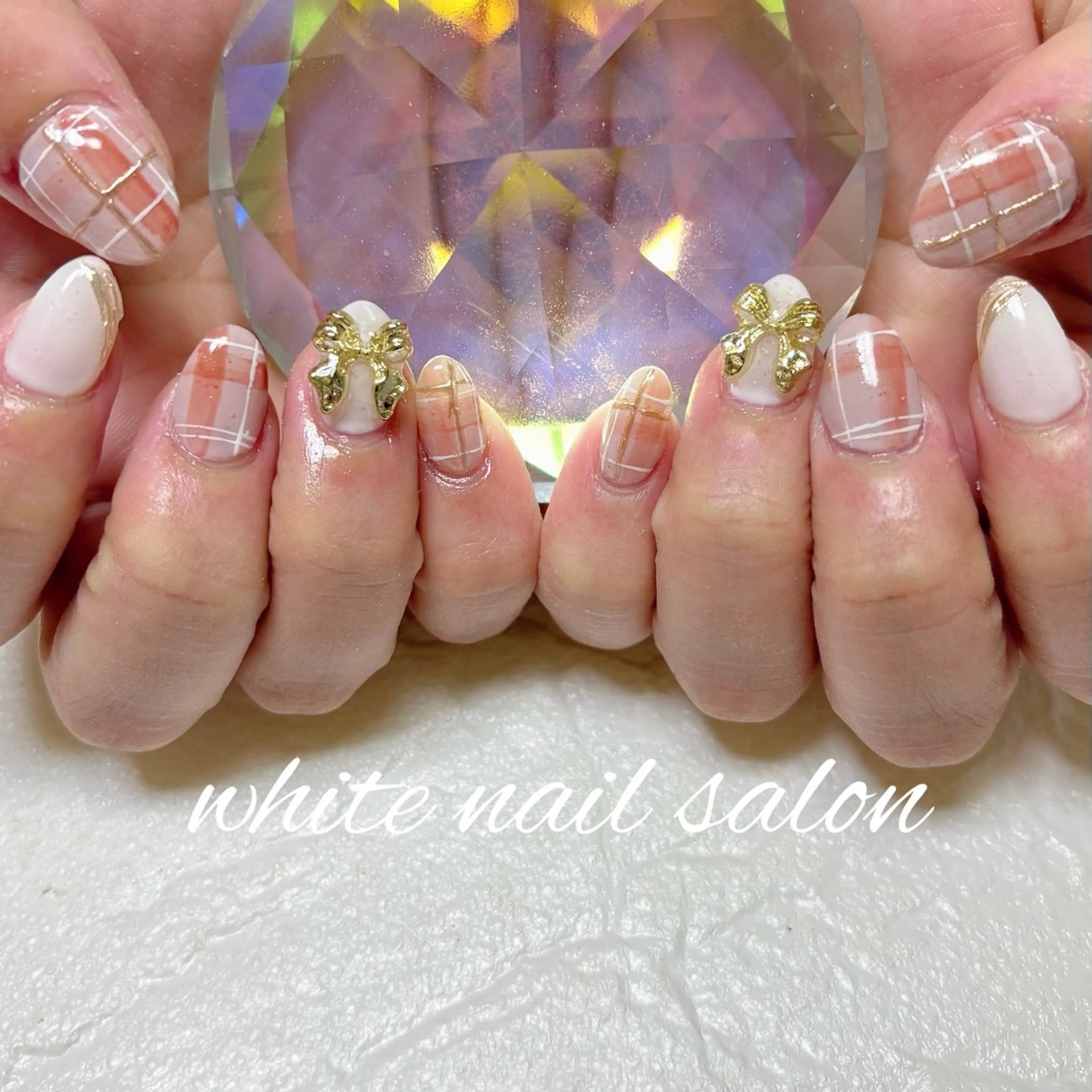 ネイル フットネイル ハンドネイル white nail salonのネイルデザイン