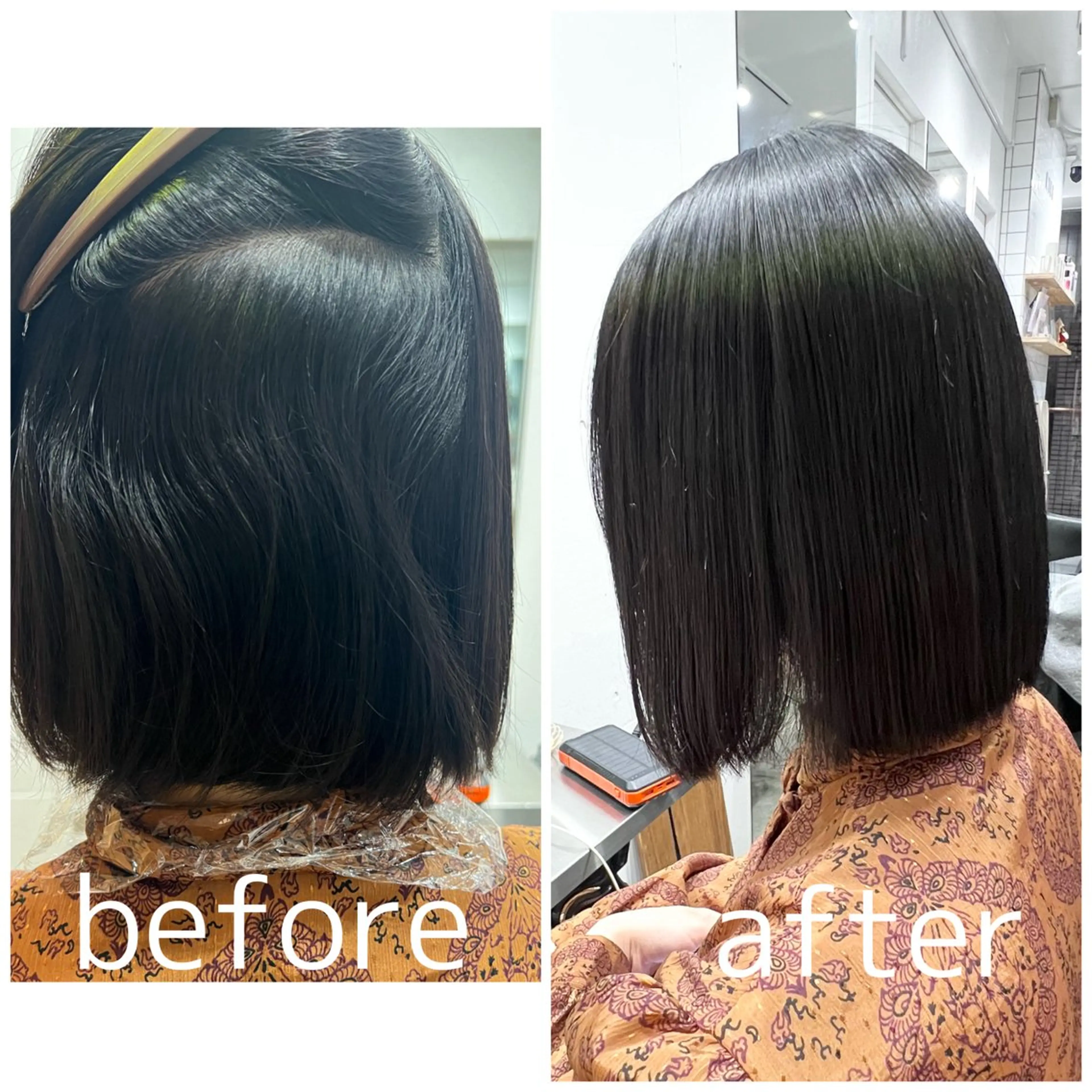 ミディアム パーマ 髪質改善 縮毛矯正 トリートメント カット ヘアカラー 縮毛矯正 トリートメント ヘッドスパ ✨髪質改善矯正× ブリーチ✨YU-KIのヘアスタイル