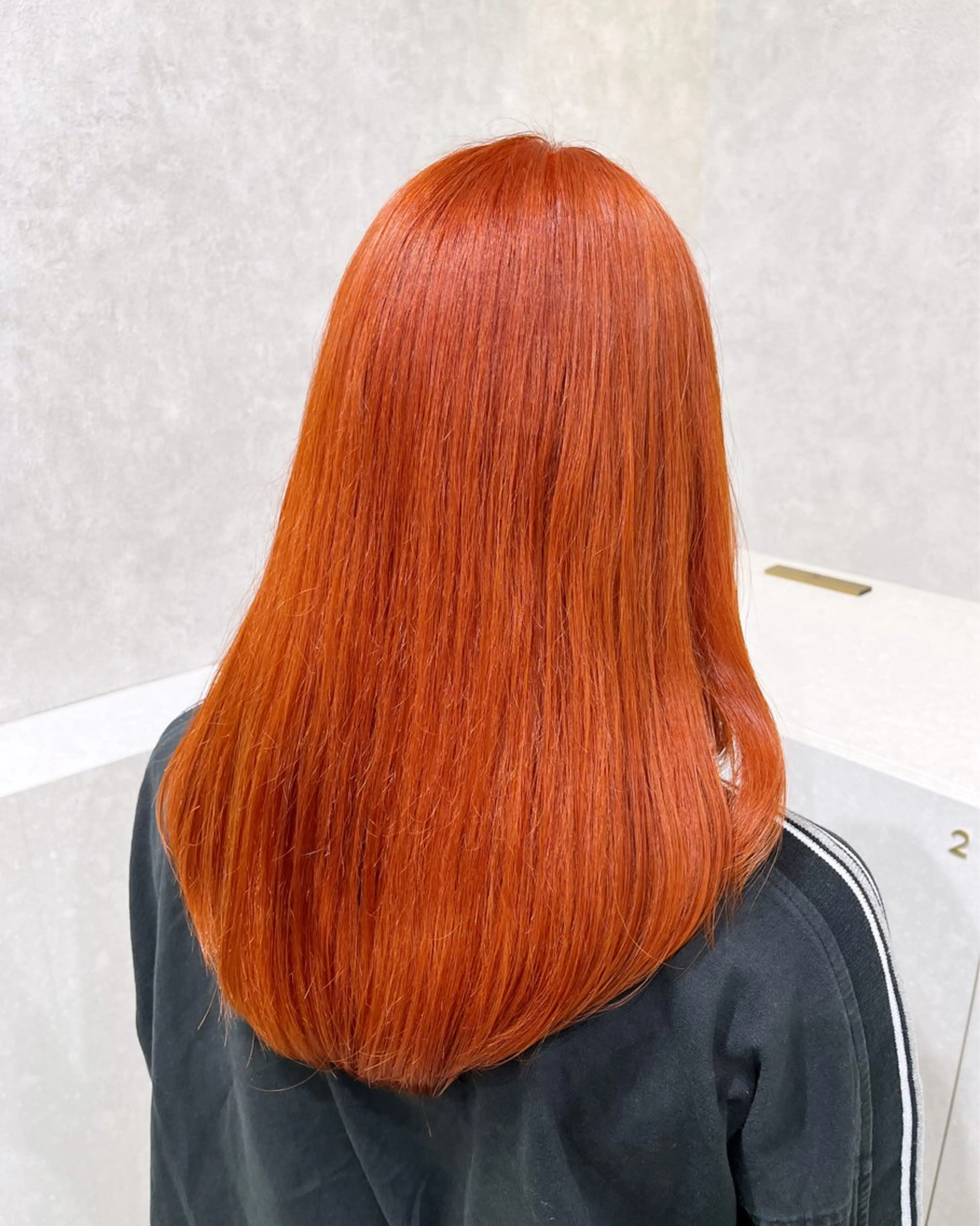 セミロング カラー 韓国ヘア🇰🇷透明 感カラー/yui🎀のヘアスタイル