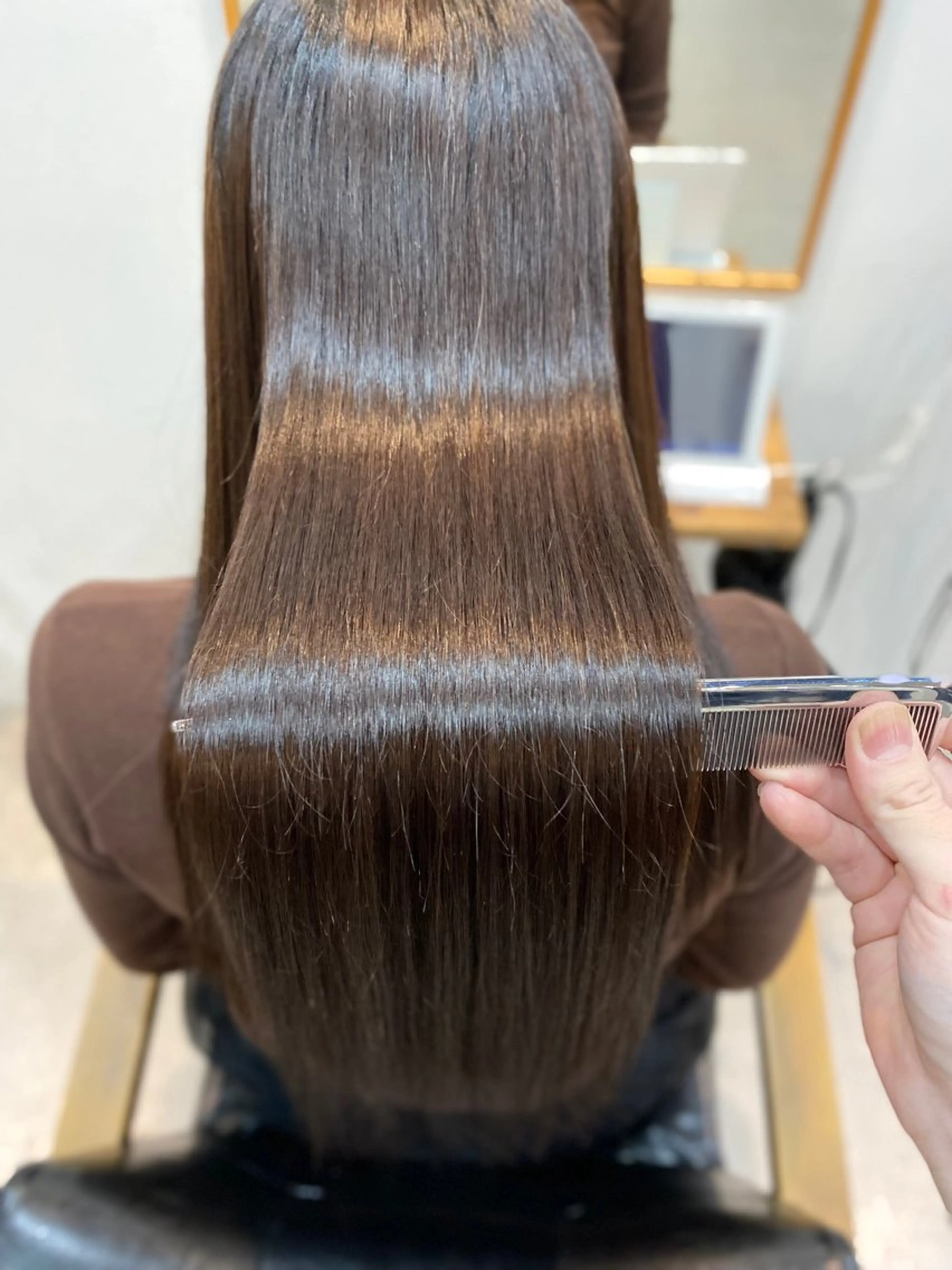 ✨20歳以下ロング限定【髪質改善】美髪縮毛矯正¥9000の写真