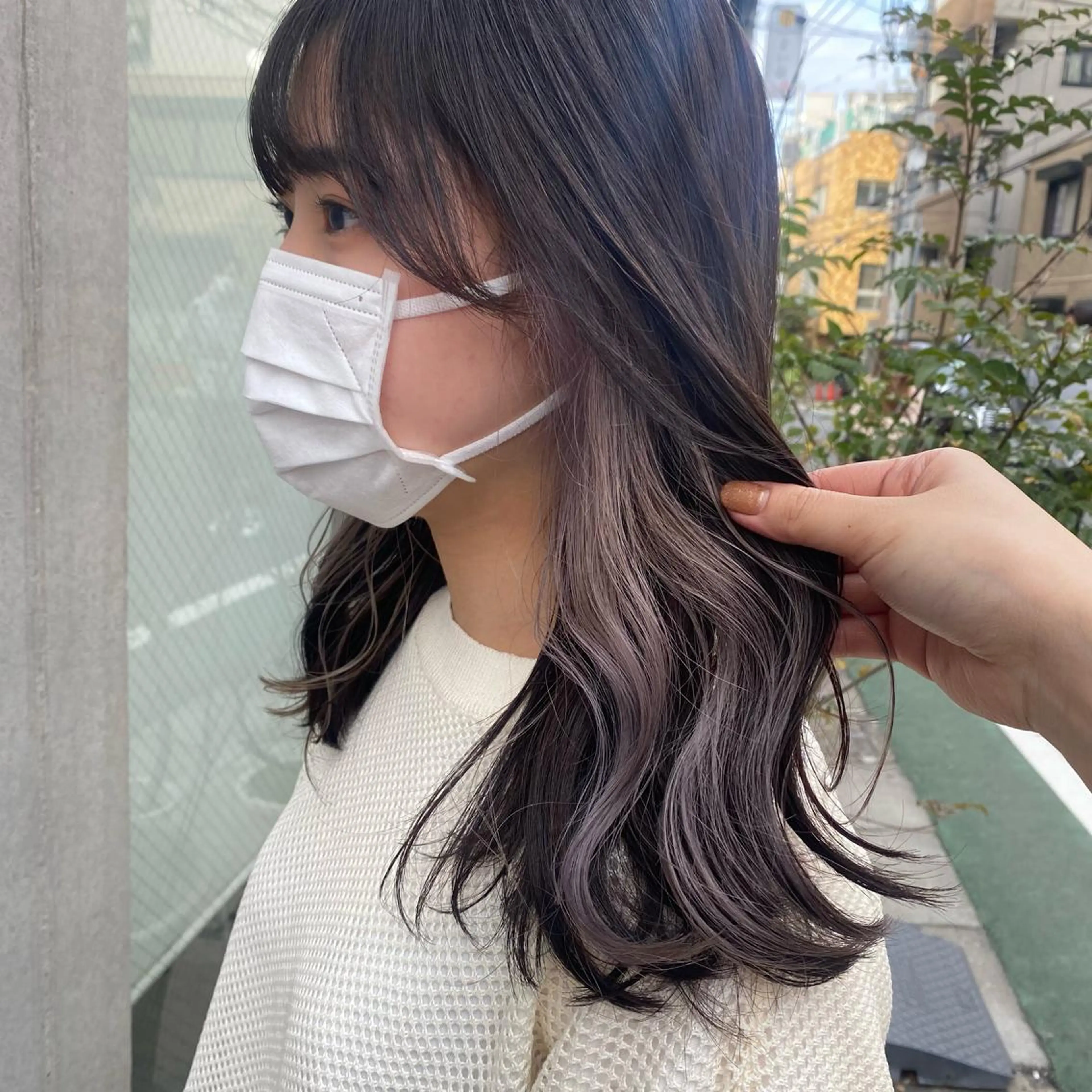 ミディアム カラー 🪭risa 暖色/レイヤー🪭のヘアスタイル