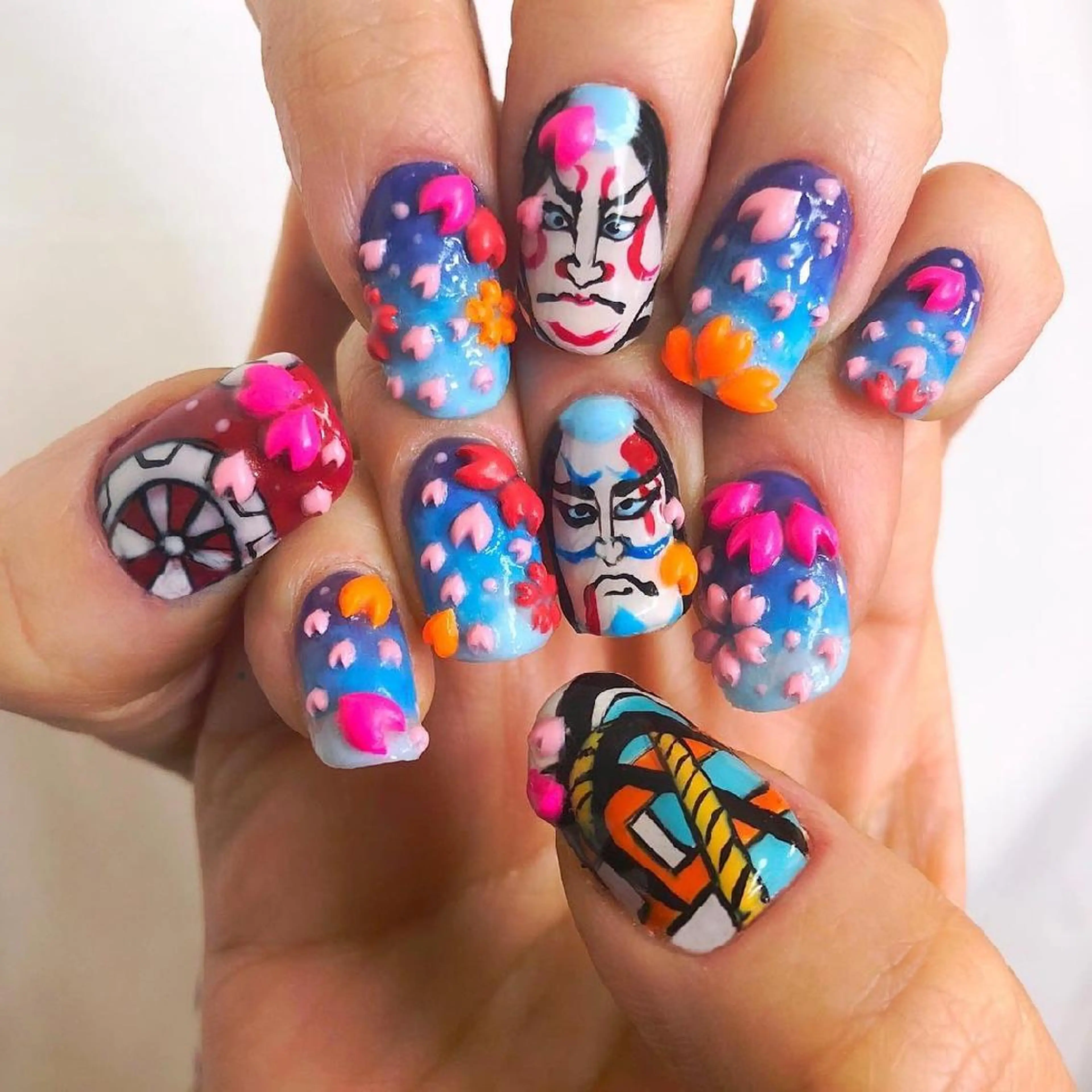 ネイル アートネイル 桜ネイル ル ンのネイルデザイン