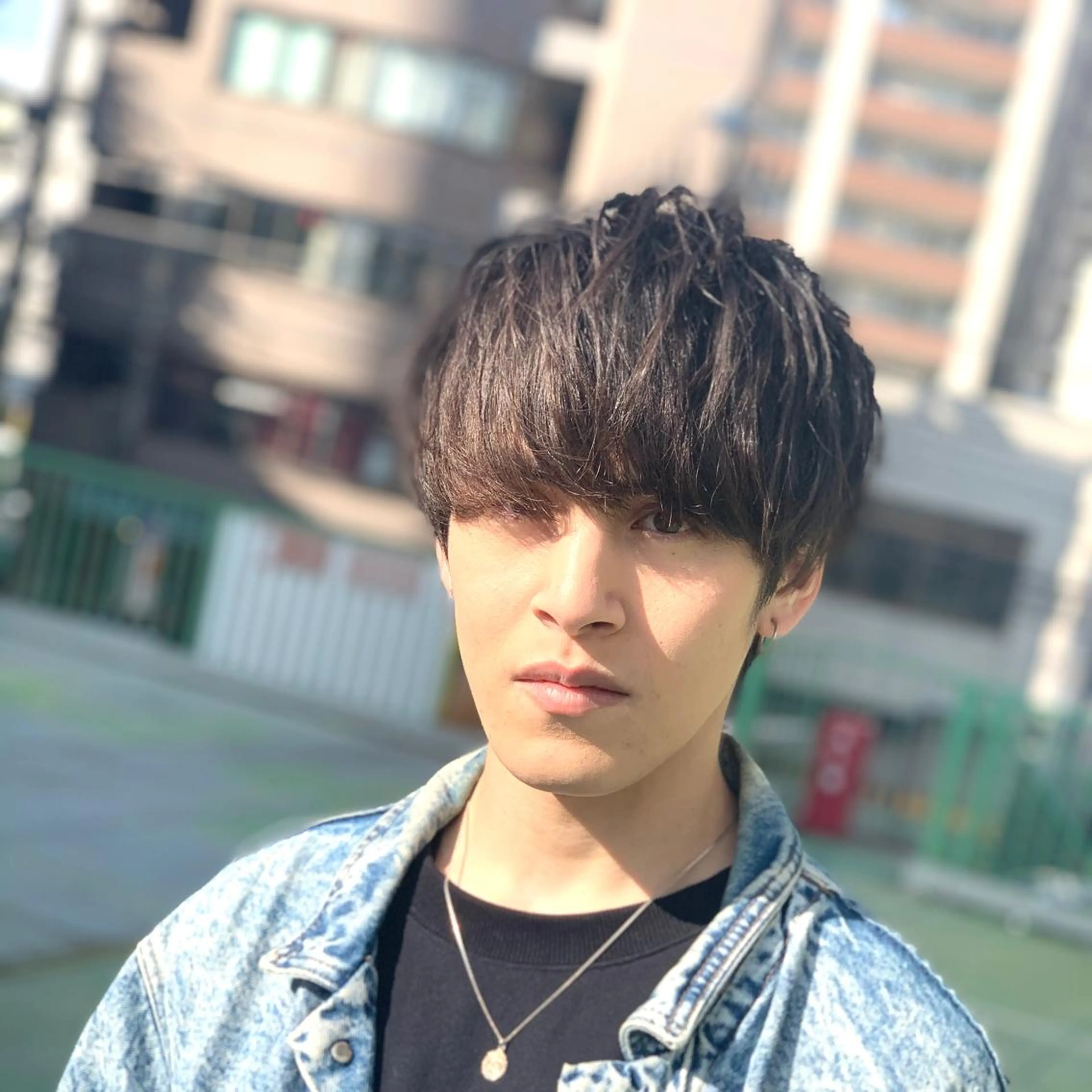 ショート メンズ 柏メンズカットパーマ NO.1タイチのヘアスタイル