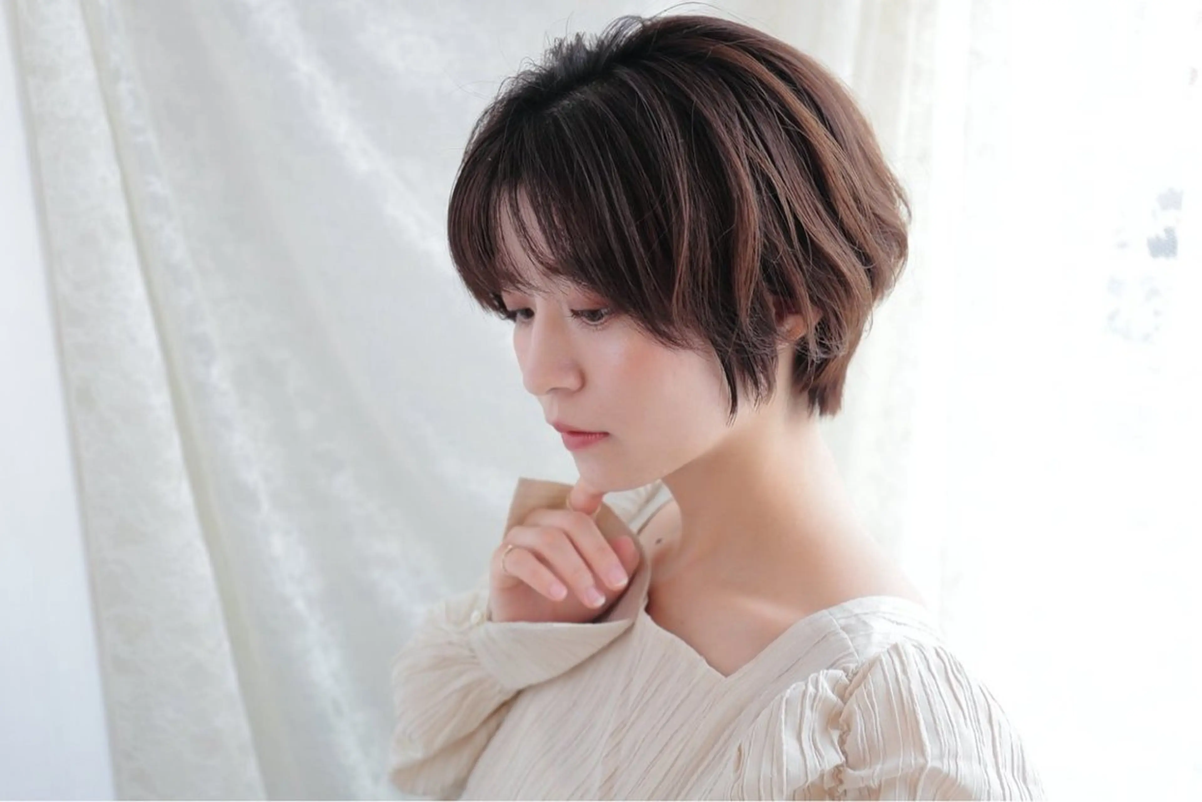 🌼レディースカット🌼ショートの写真