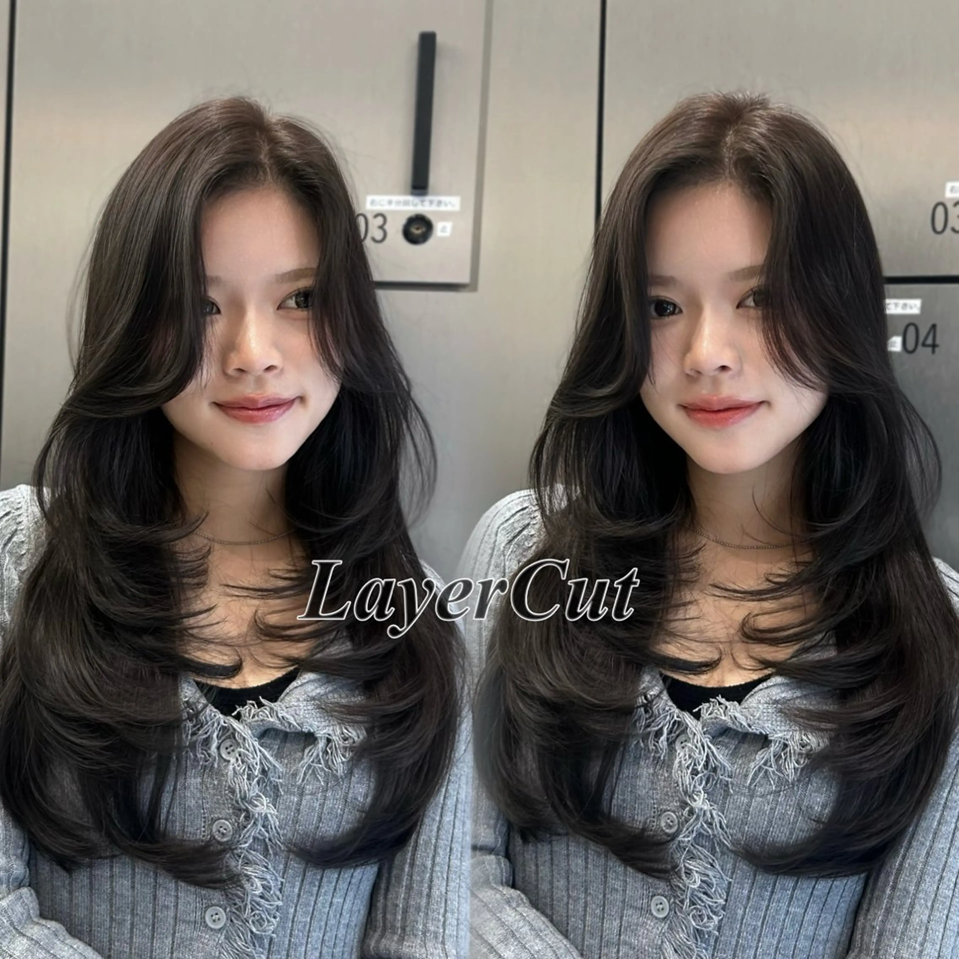 ロング レイヤーカット カット ヘアカラー トリートメント 大人レイヤー/艶美髪 🇺🇸TOMONAのヘアスタイル