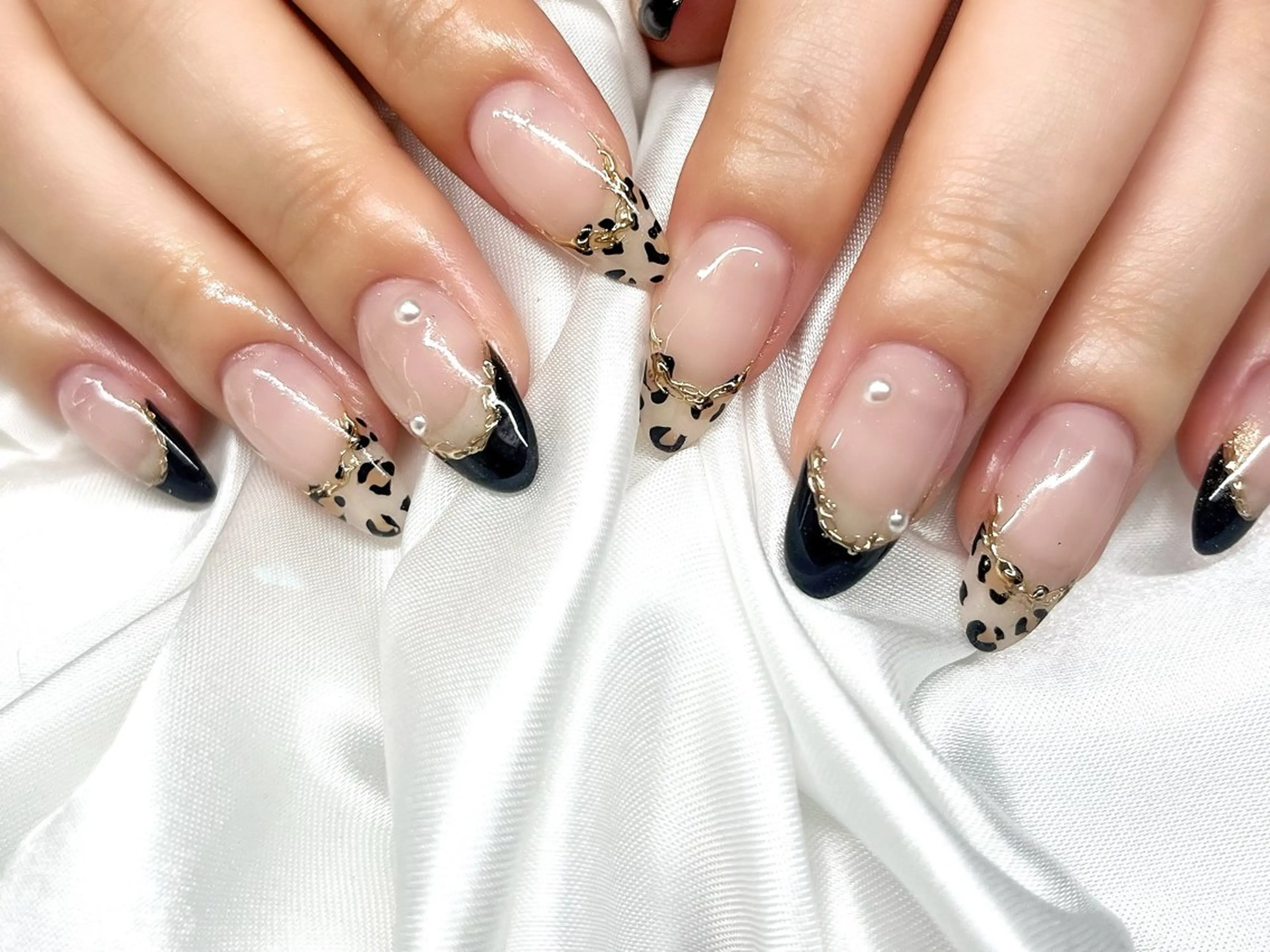 持ち込みデザインネイルアート2本/オフなしの写真