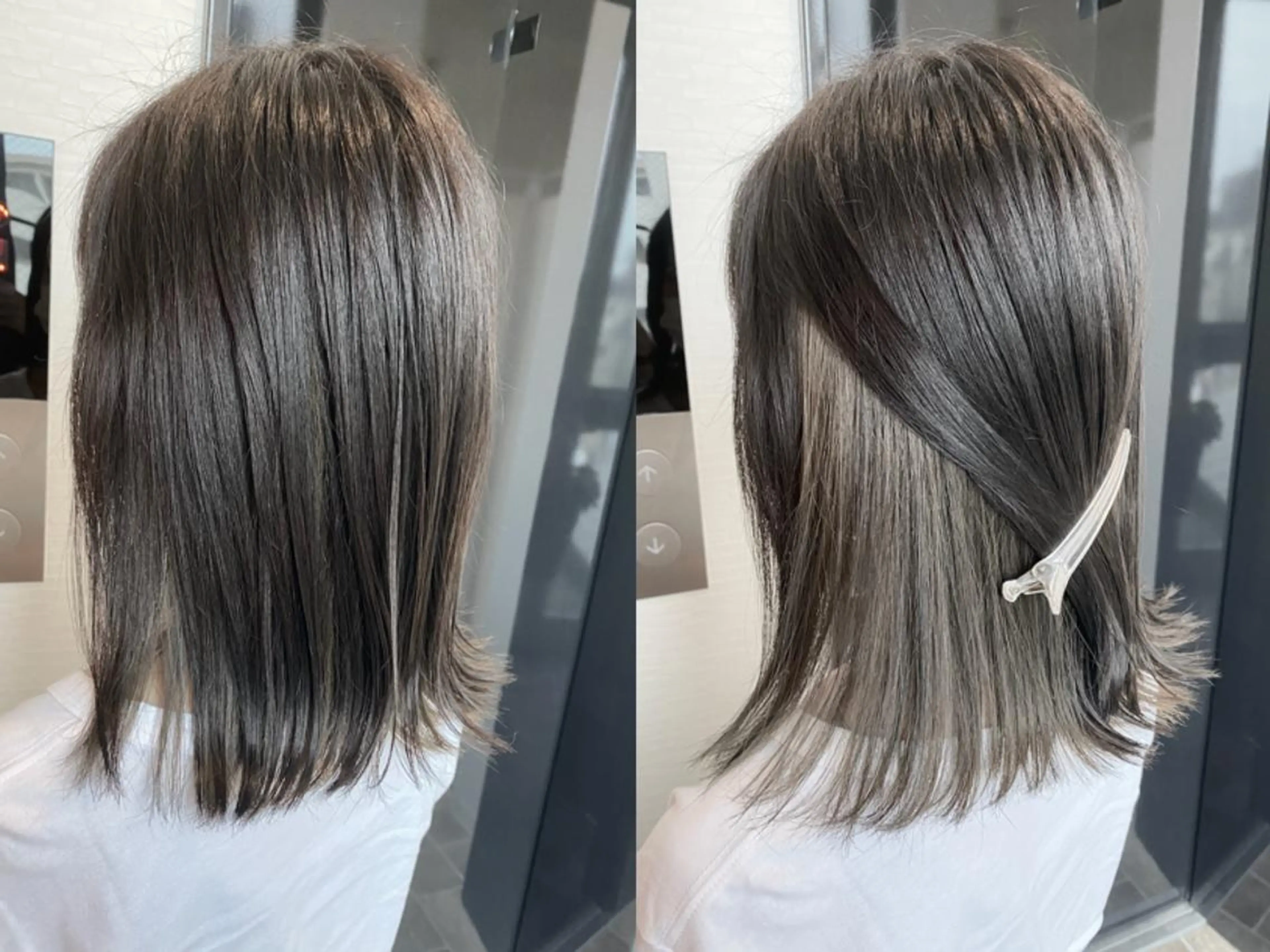 セミロング _White所属・ＳＨＩ ＺＵのヘアスタイル