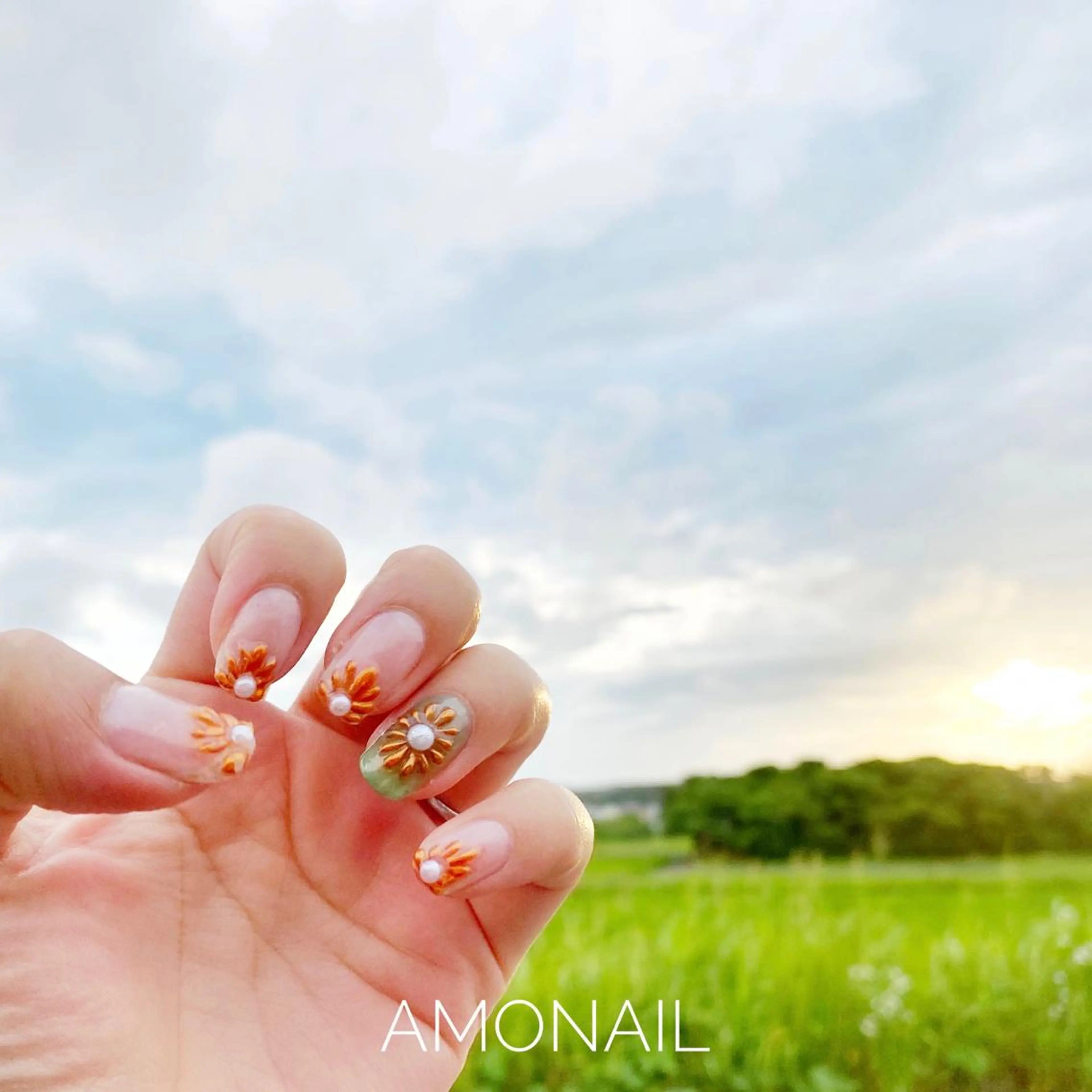 ネイル アートネイル ニュアンスネイル ハンドネイル 唐笠 祥子のその他イメージ