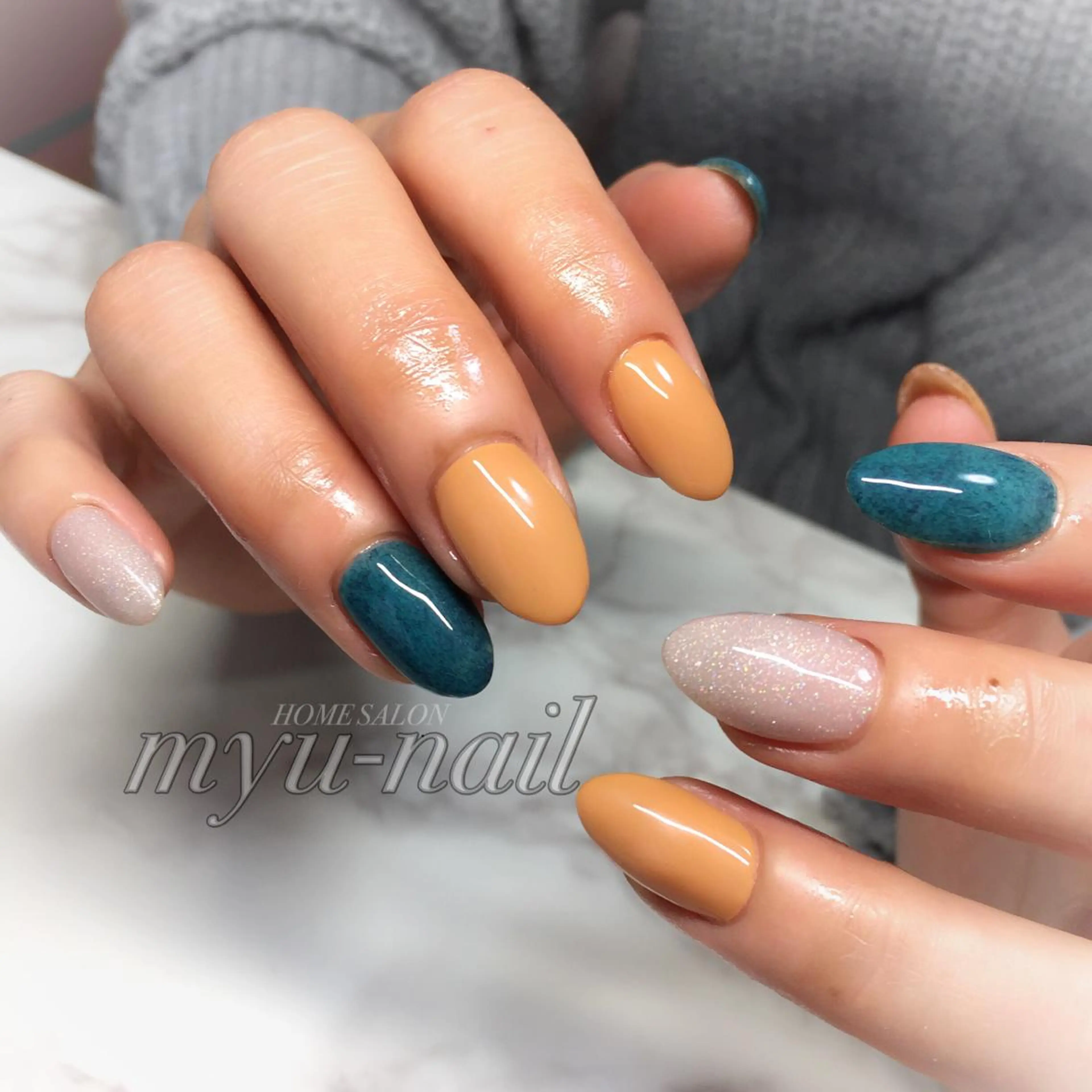 ネイル ホームサロン myu-nailのネイルデザイン