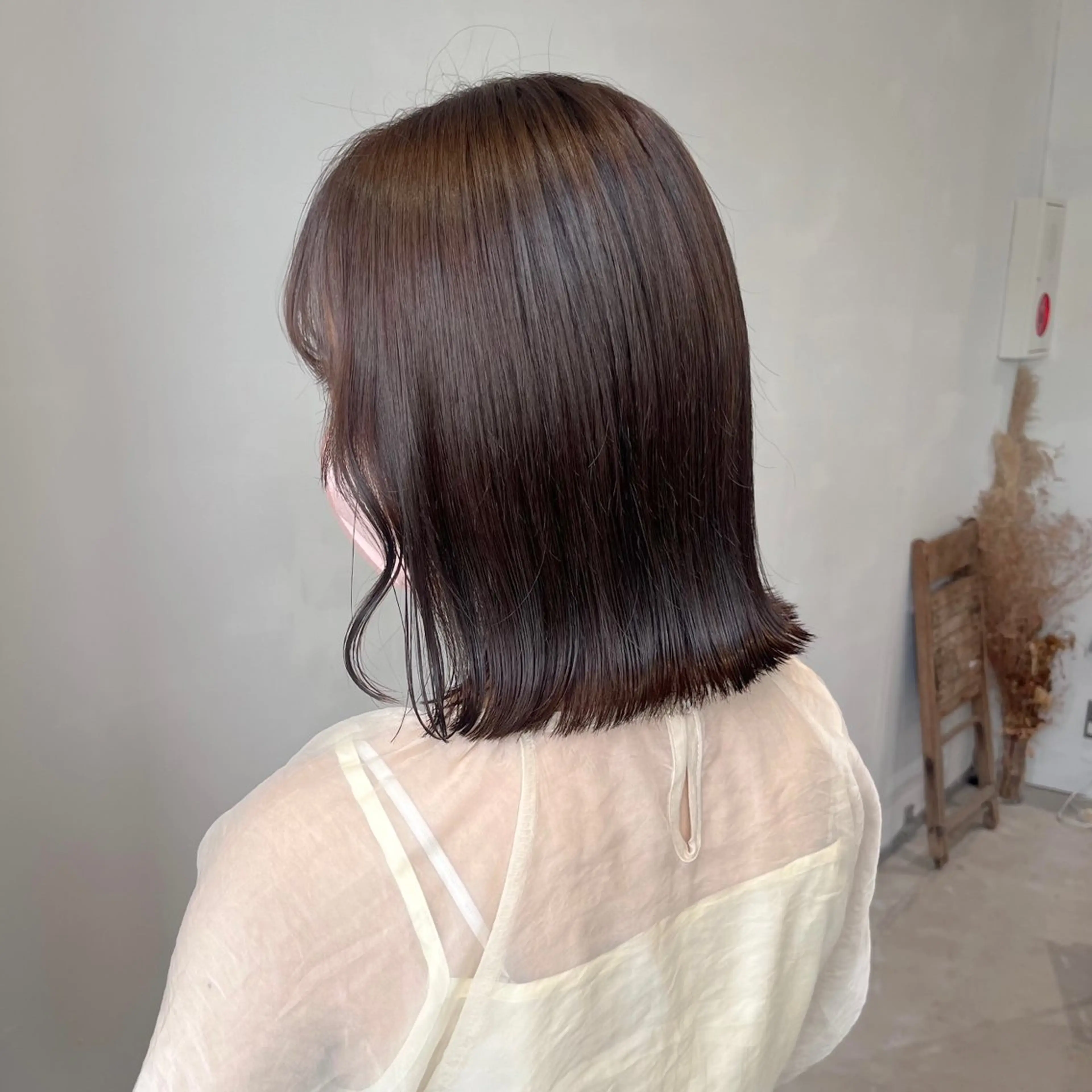 ミディアム カラー あ あのヘアスタイル