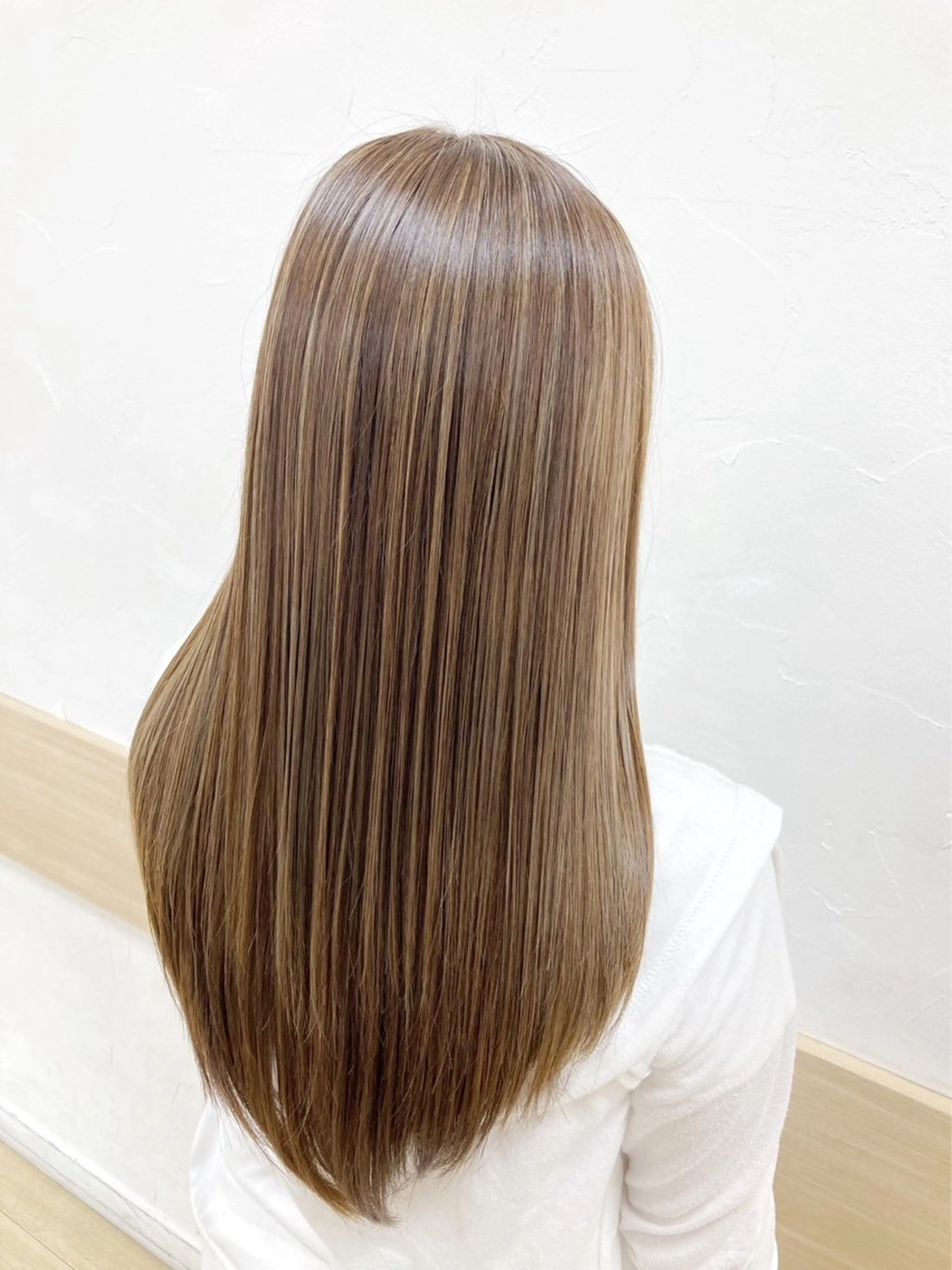 セミロング 髪質改善 トリートメント カット トリートメント 髪質改善カラー/店長 宮内秀峰のヘアスタイル