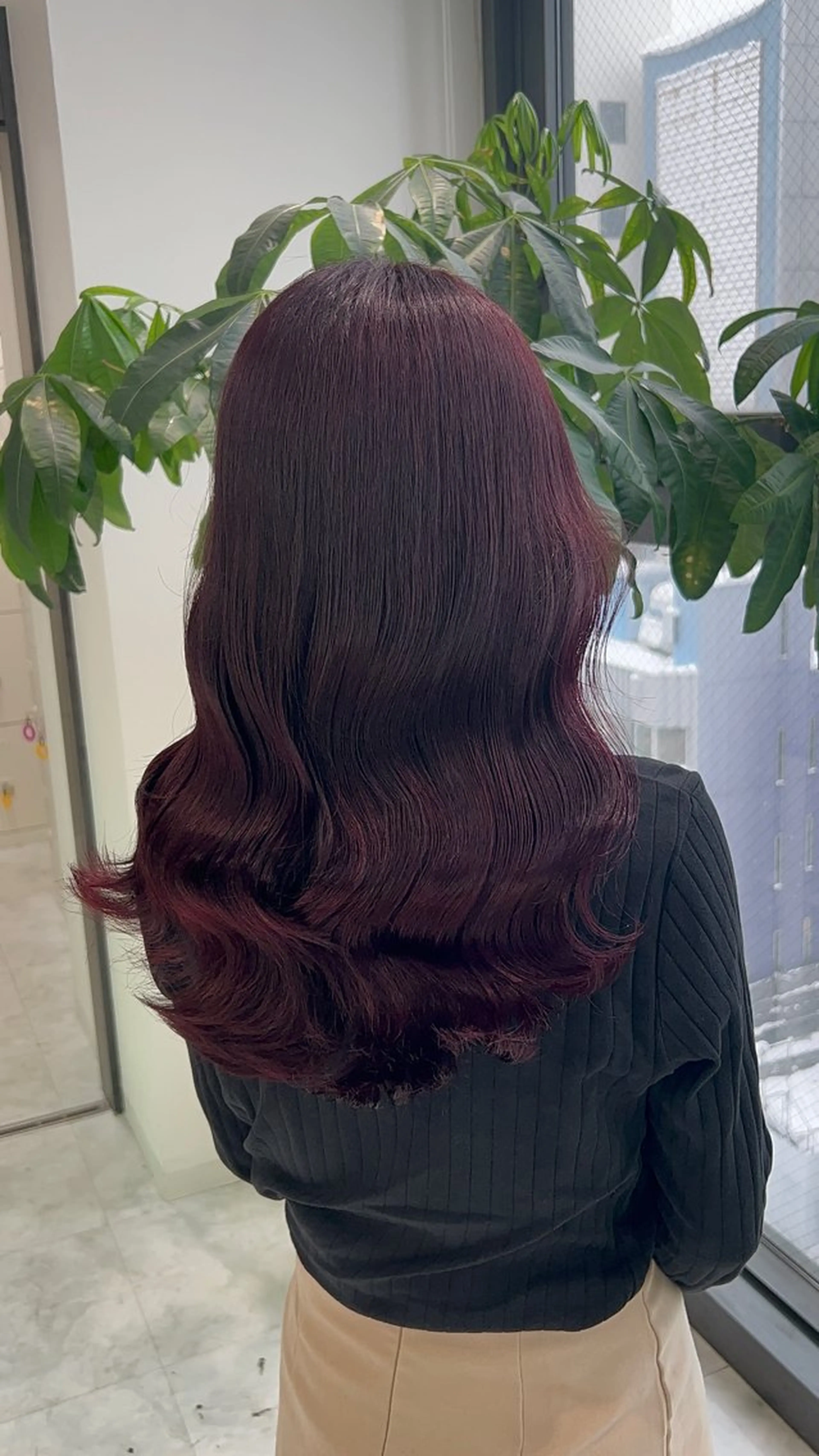 セミロング カラー ヘアカラー ブリーチなしの達人 🇰🇷KAITOのヘアスタイル