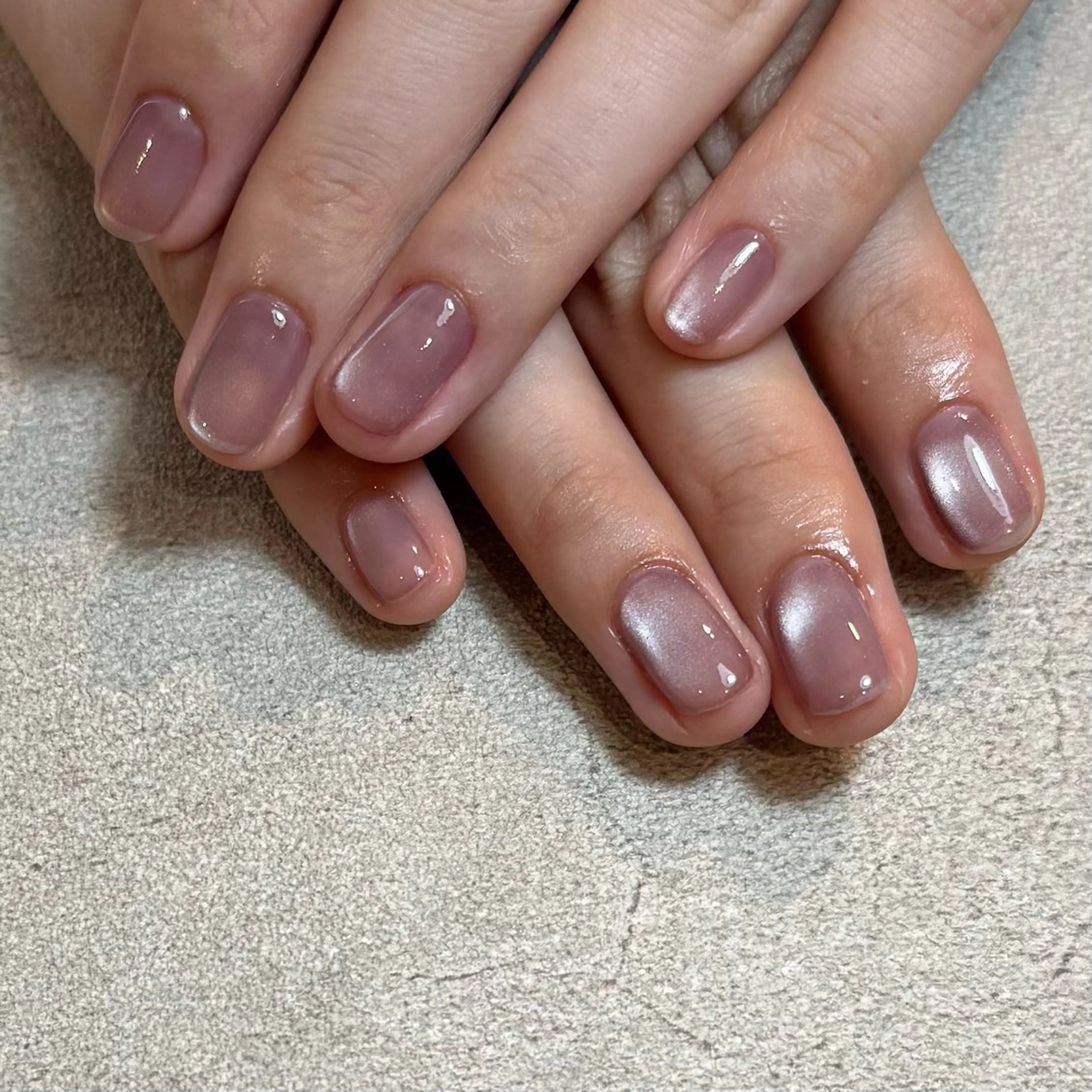 ネイル クリアネイル ジェルネイル マグネットネイル MAX BEAUTY nail 笹塚所属・nailist saitoのネイルデザイン