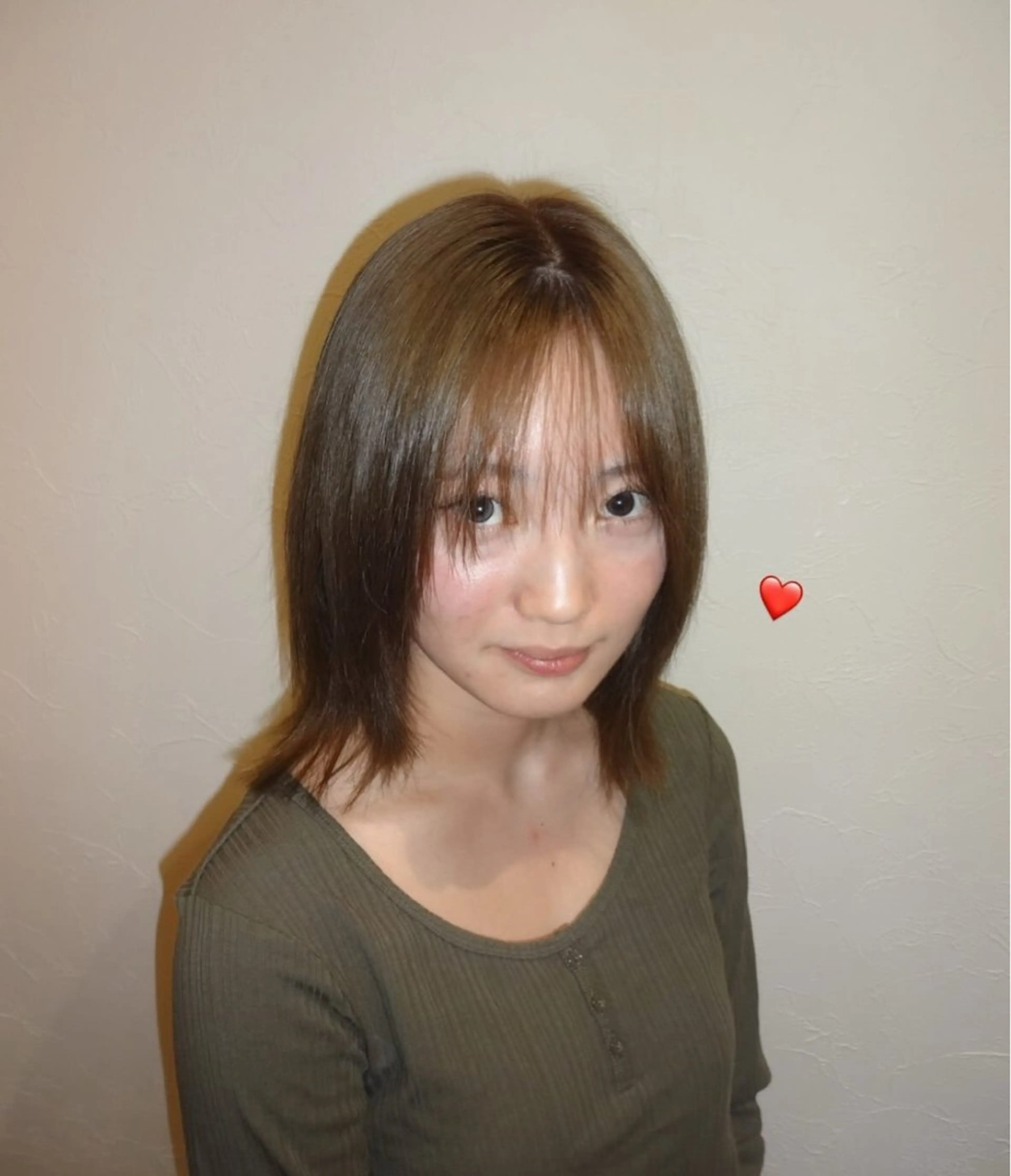 カラー ヘアカラー 島崎 夏希のヘアスタイル