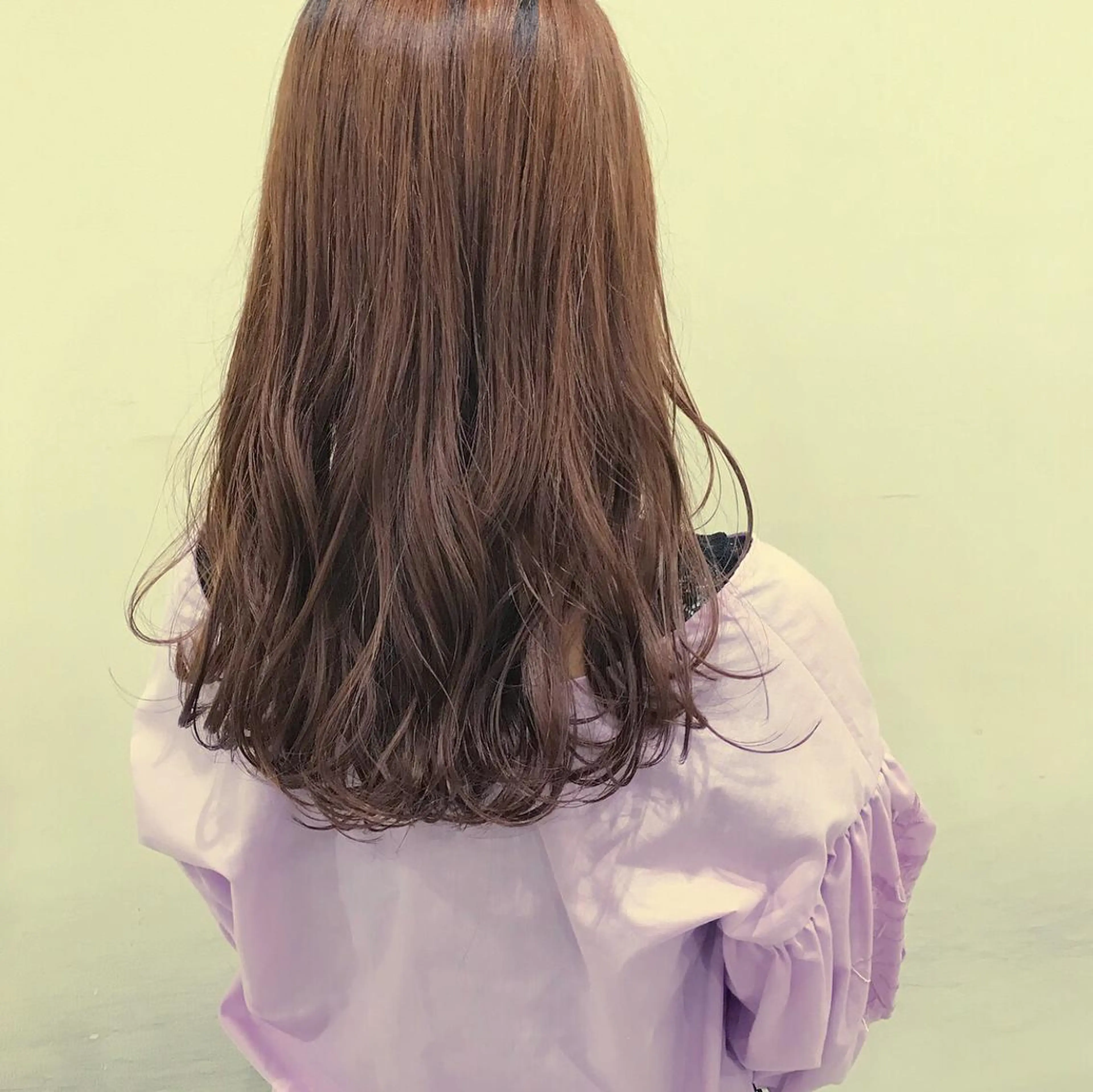 セミロング 三田 豪のヘアスタイル