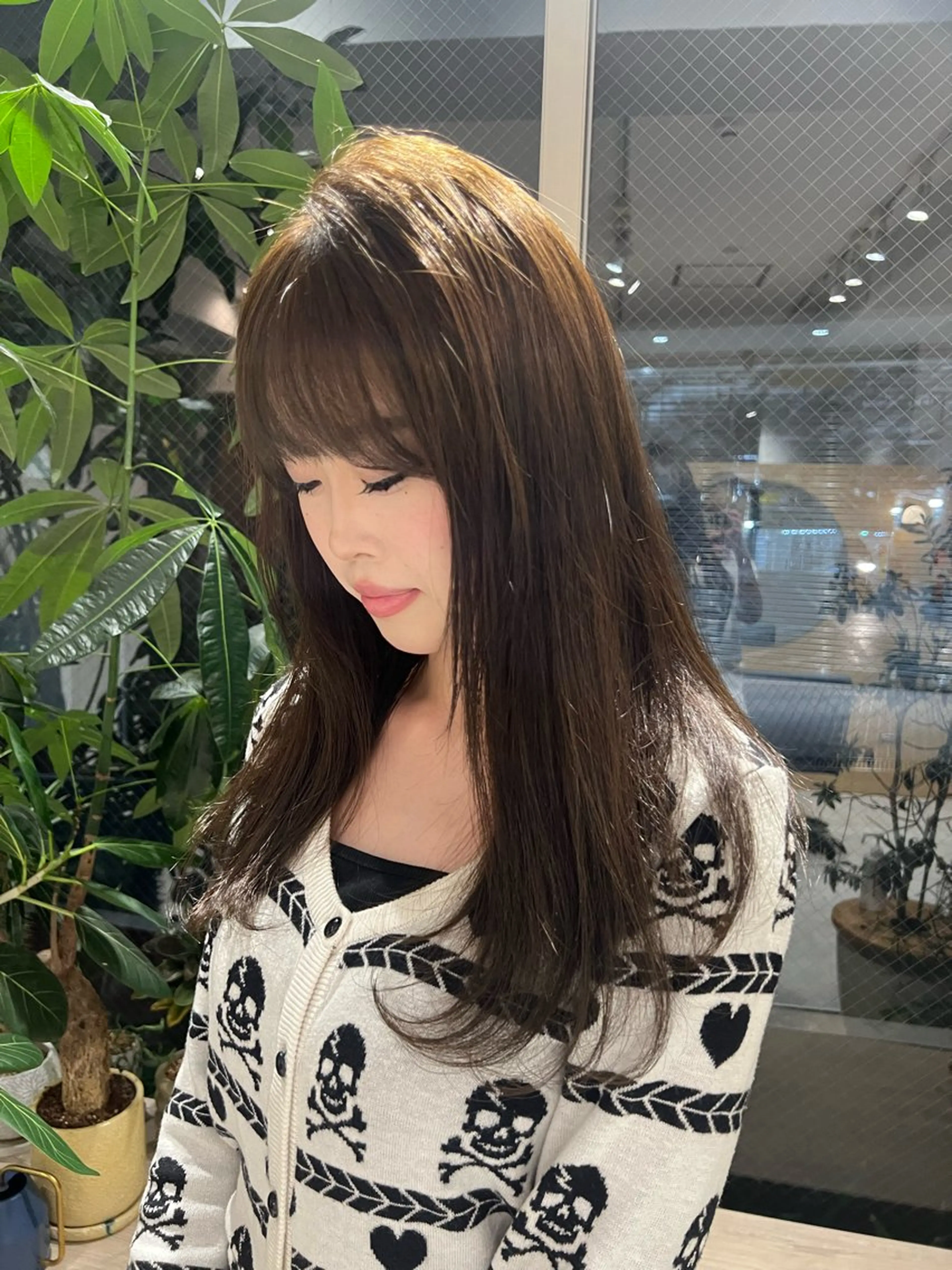 ロング カラー パーマ/ボブ /レイヤー チヒロのヘアスタイル