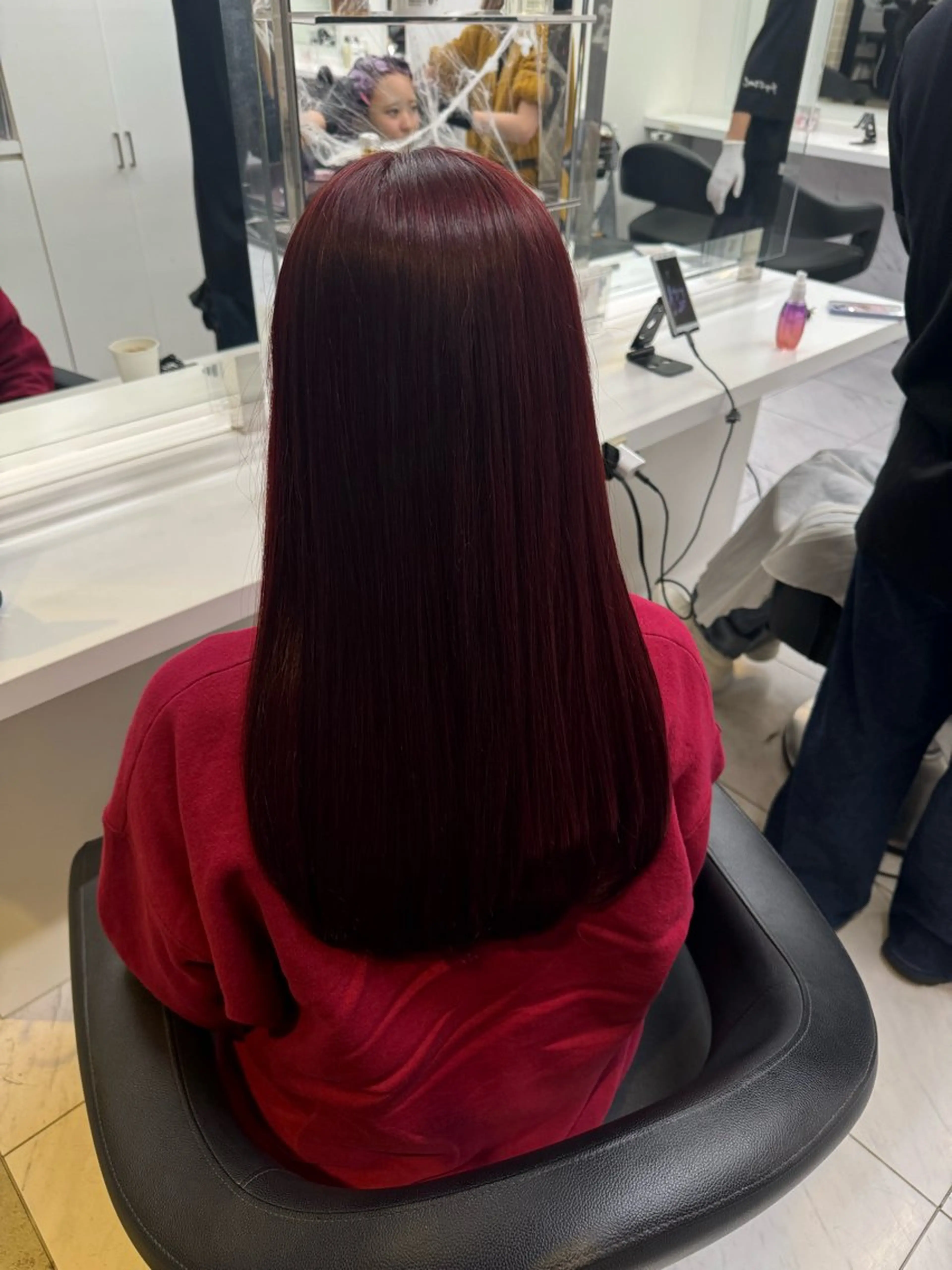 ロング カラー パーマ ヘアアレンジ メンズ キッズ 🩰トレンド垢抜け ヘアUNITED🩰のヘアスタイル