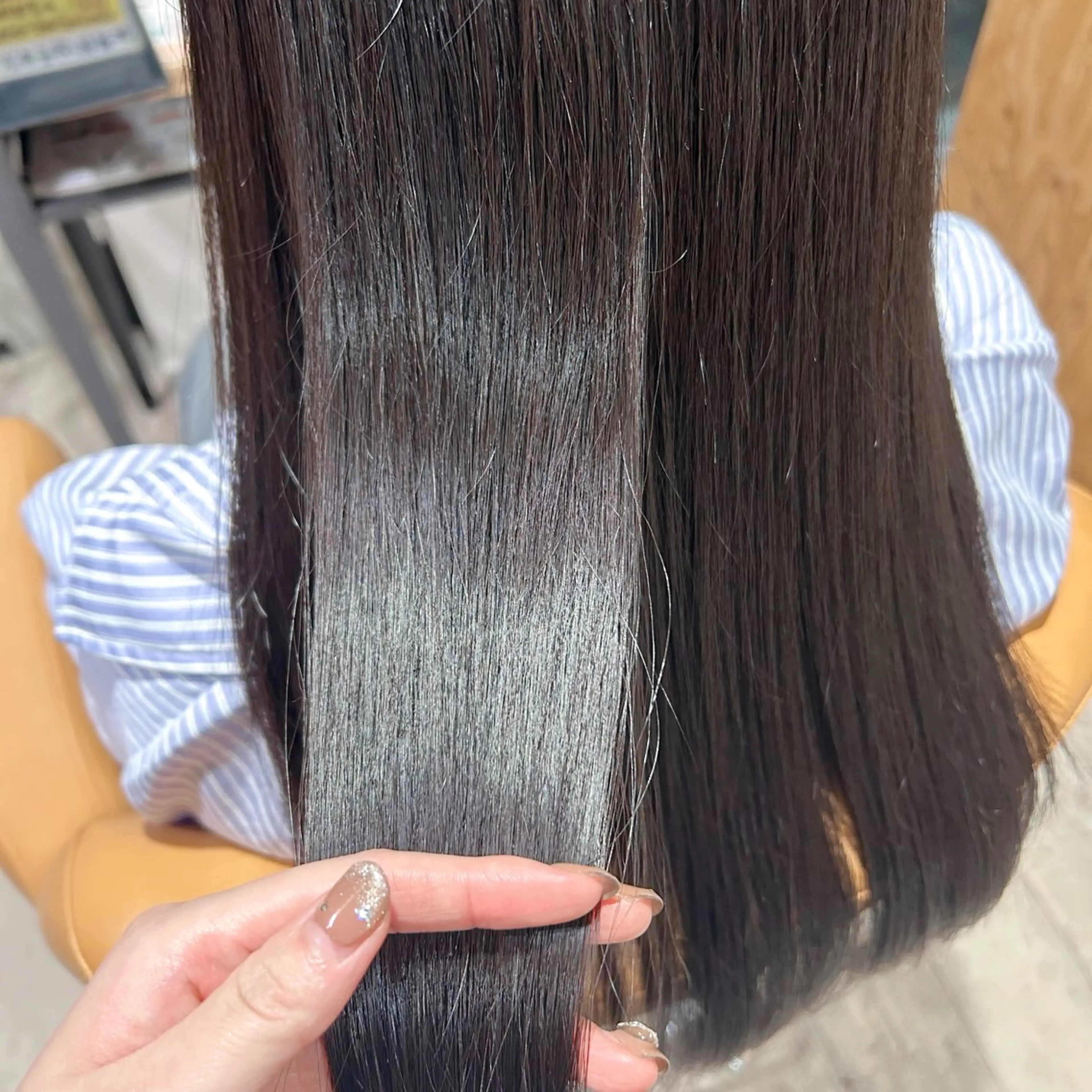 ロング 髪質改善 🫧‪しろがねのヘアスタイル