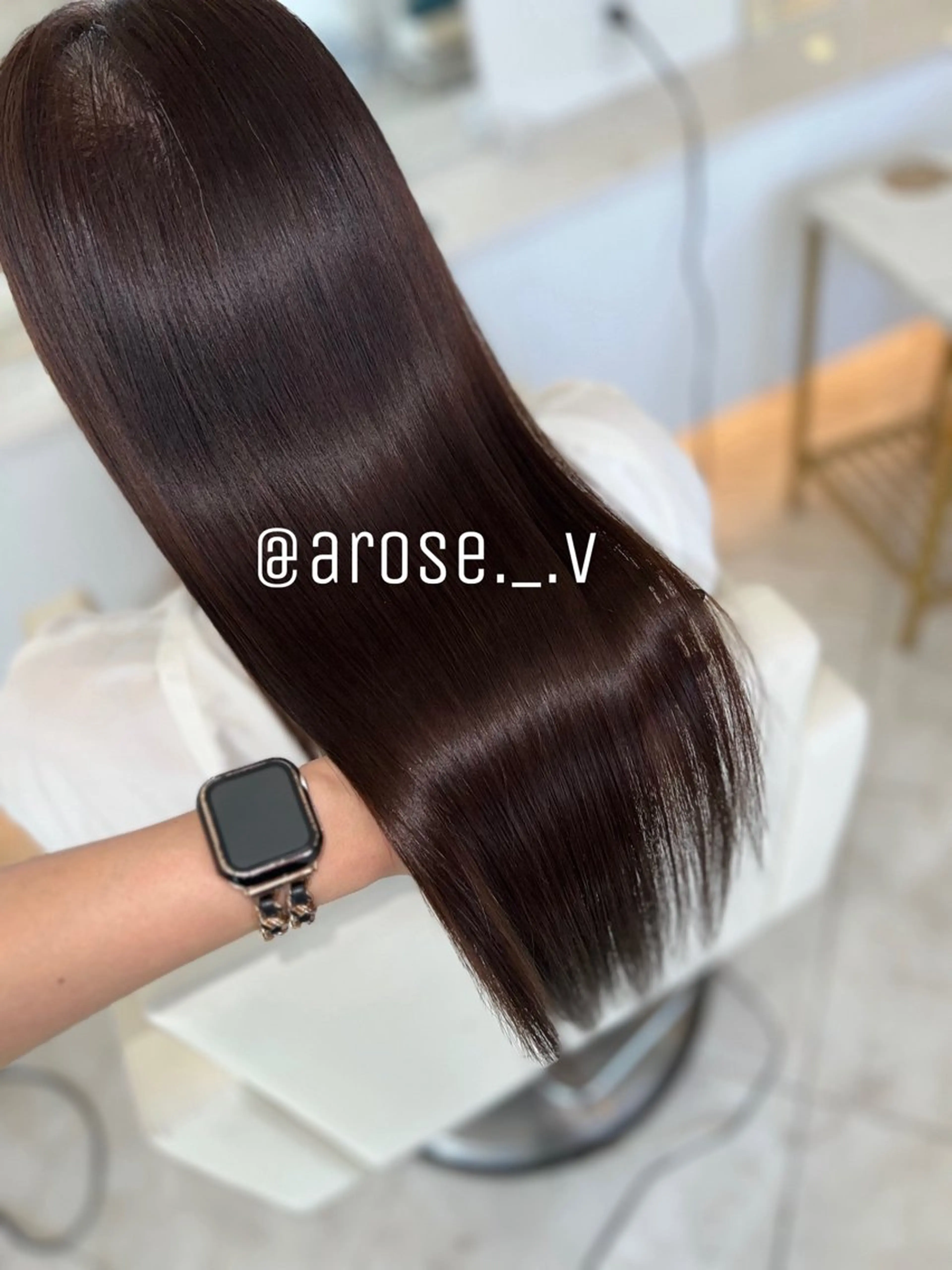 セミロング arose 荒尾店 田中のヘアスタイル