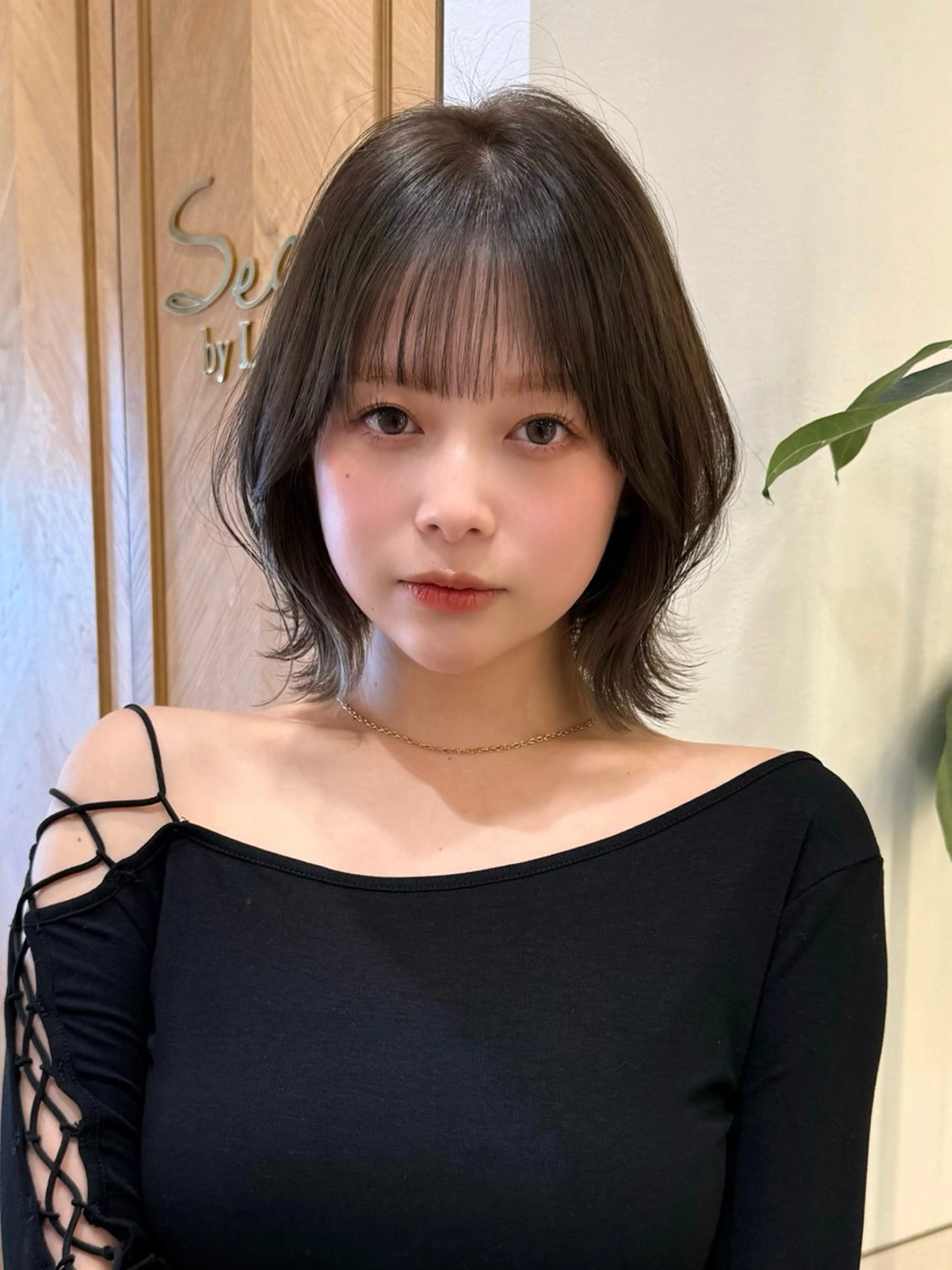 ミディアム 新宿/髪質改善/ボブ 韓国レイヤー大重聖斗のヘアスタイル