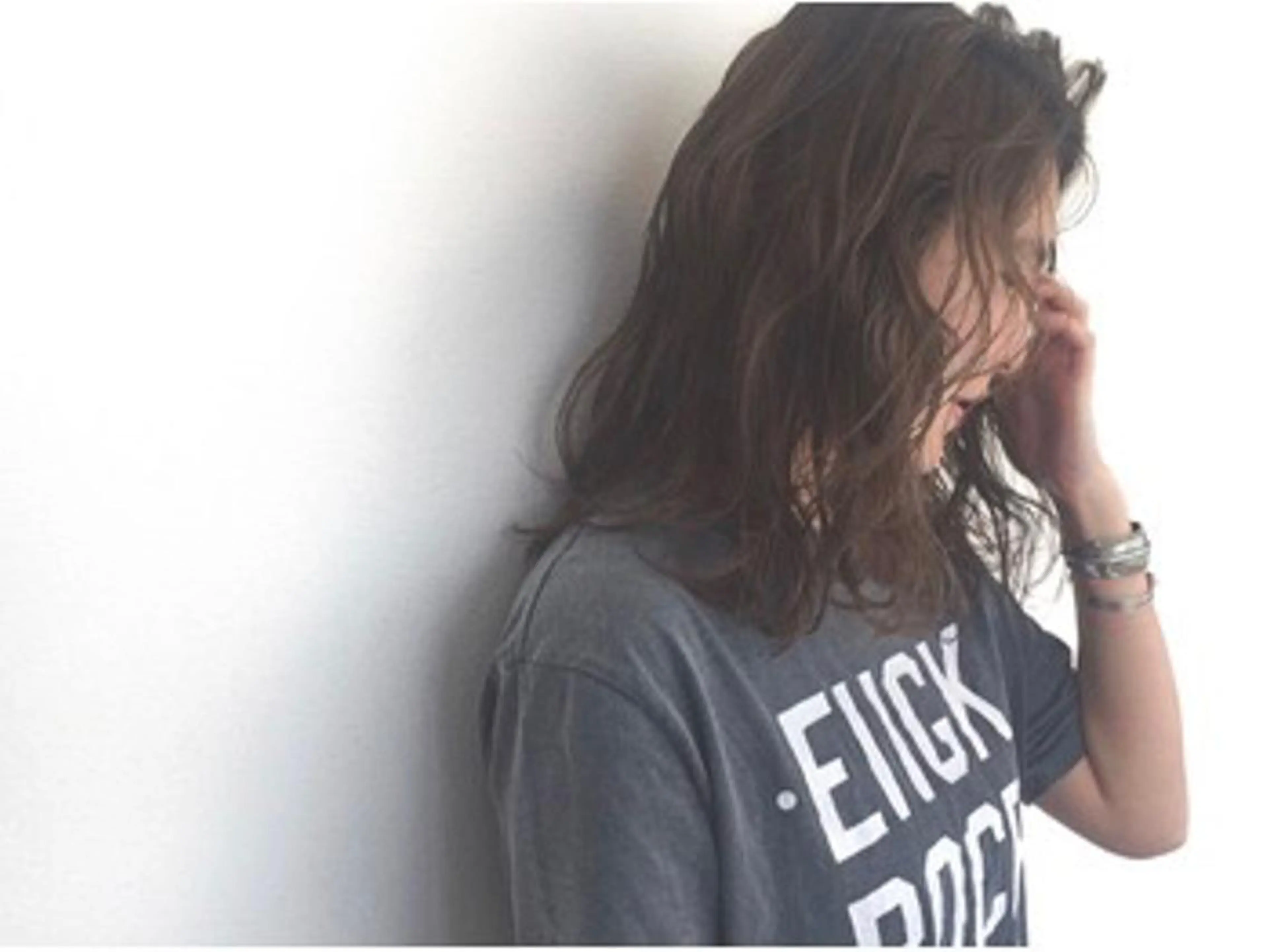 セミロング the BRIDGE hair salonのヘアスタイル