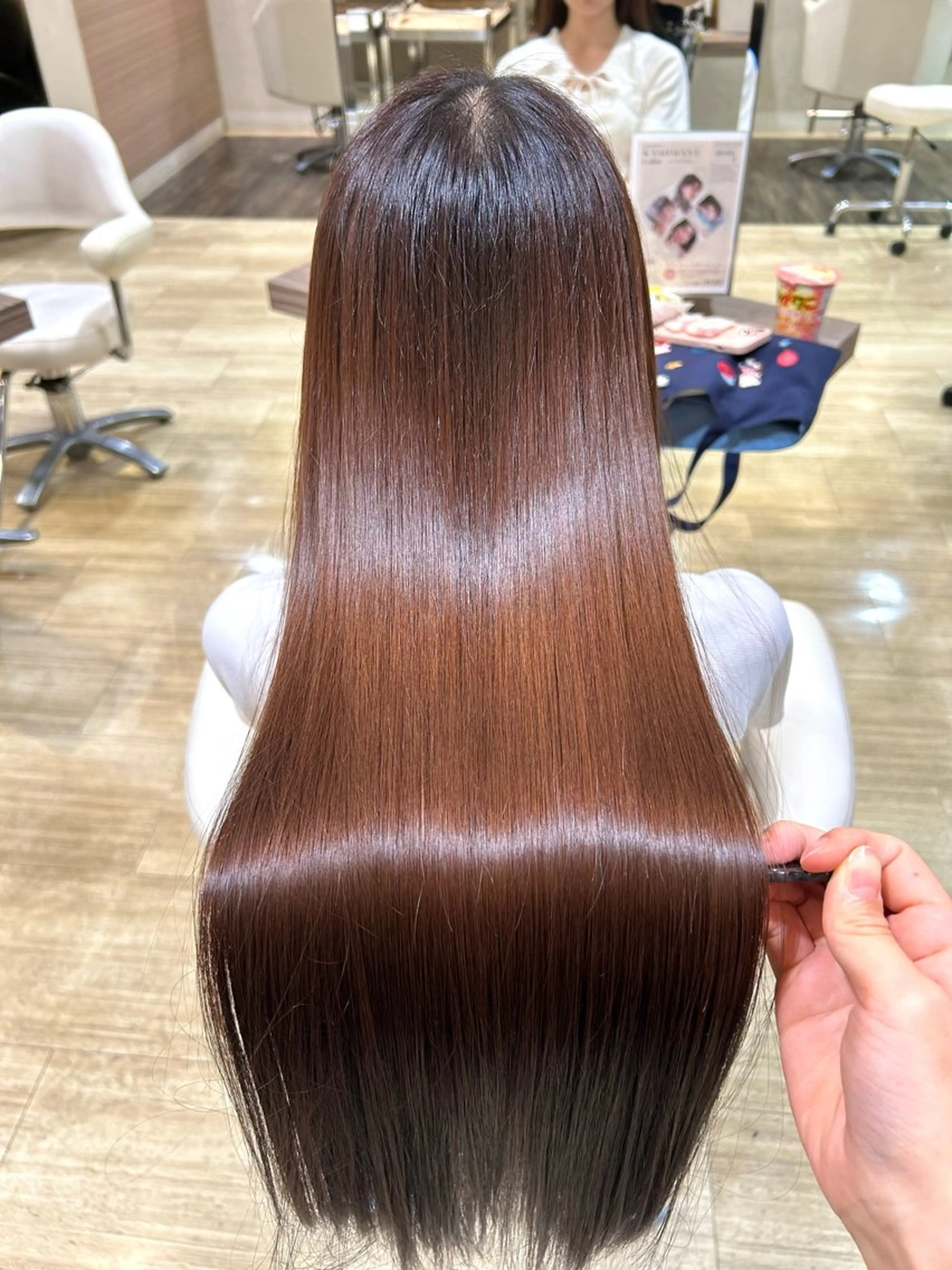 ロング 髪質改善 今福 星南のヘアスタイル