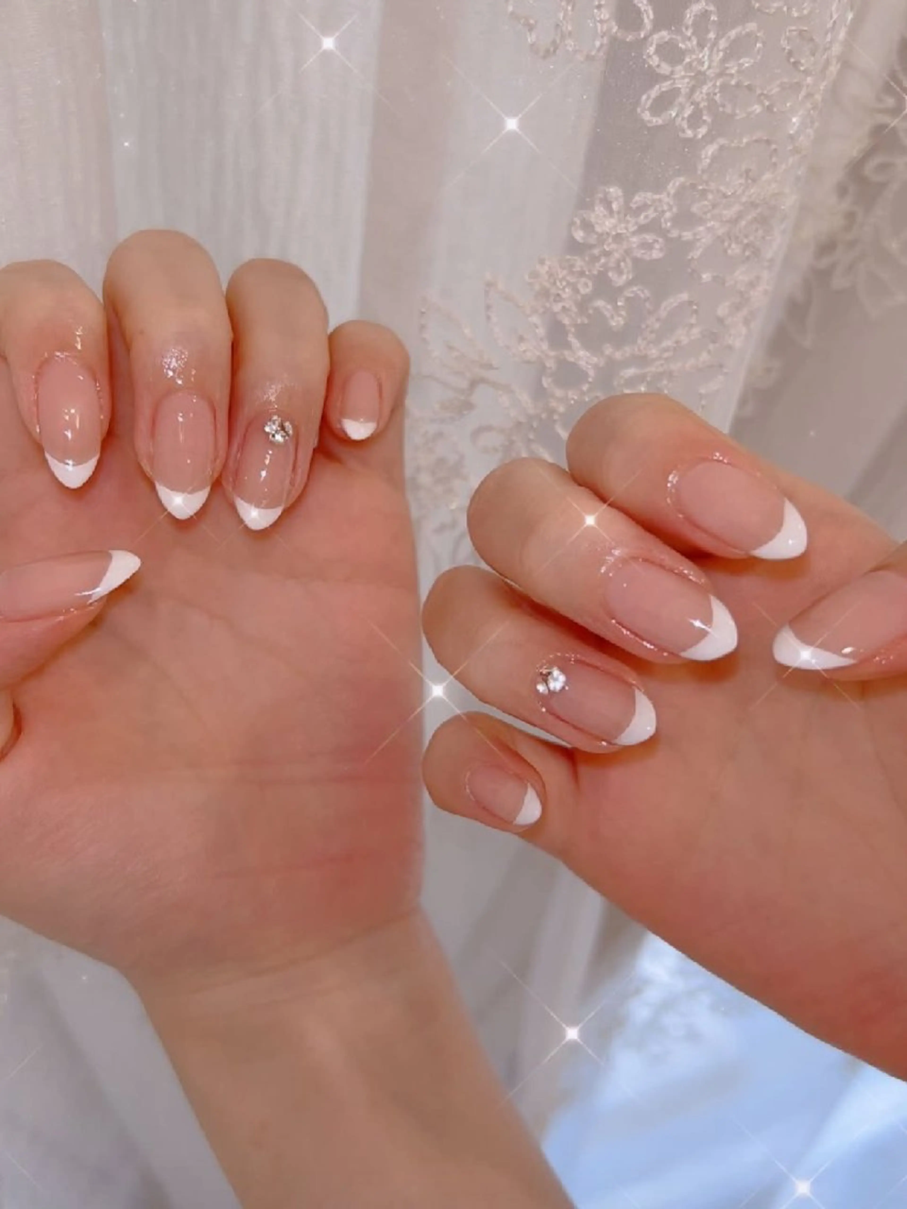 ネイル 長さ出し ジェルネイル 韓国ネイル マグネットネイル ニュアンスネイル ハンドネイル I LOVE ME NAIL.。.:*♡のネイルデザイン