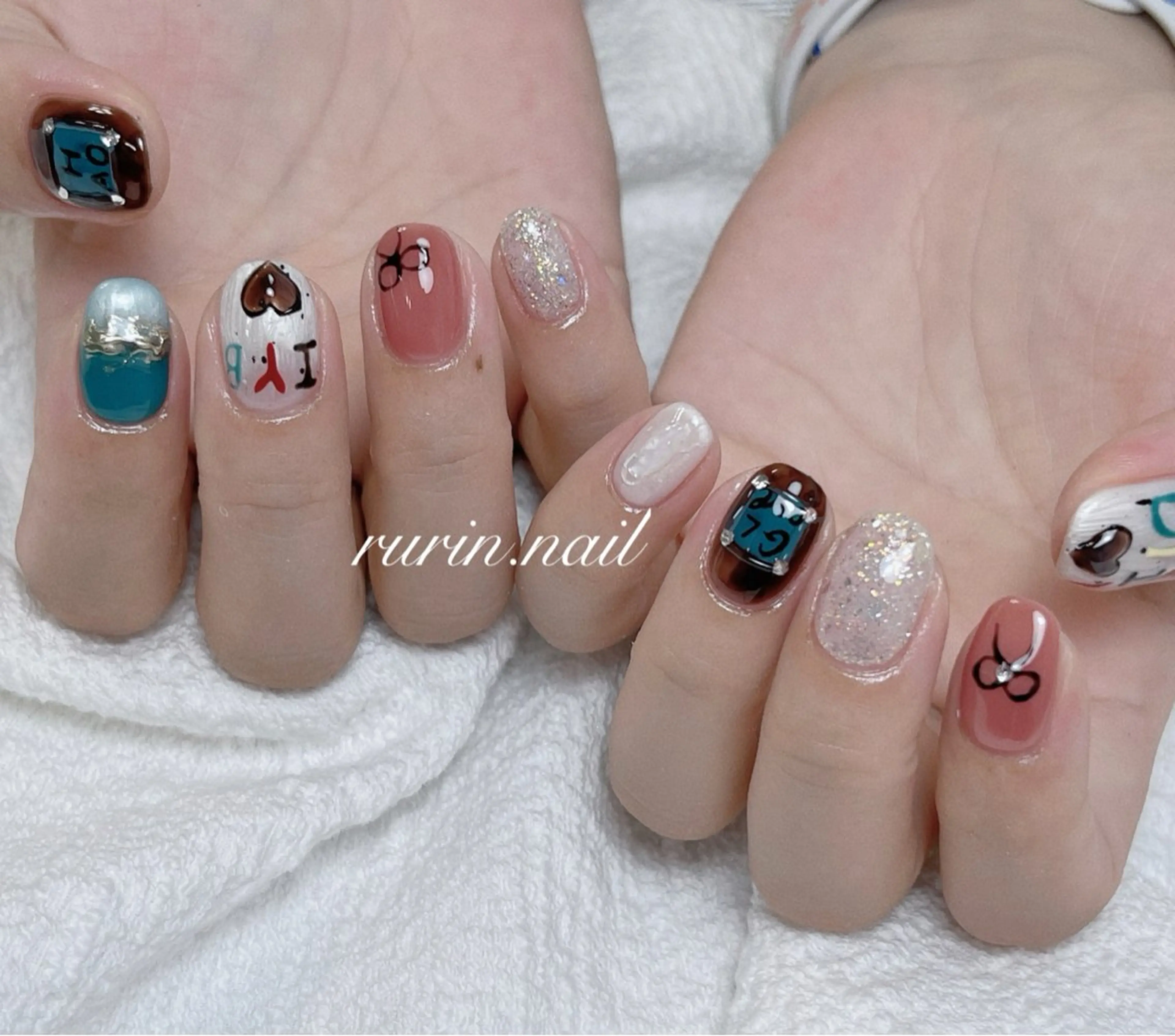 ネイル ジェルネイル ハンドネイル ルリン サロン💅のネイルデザイン