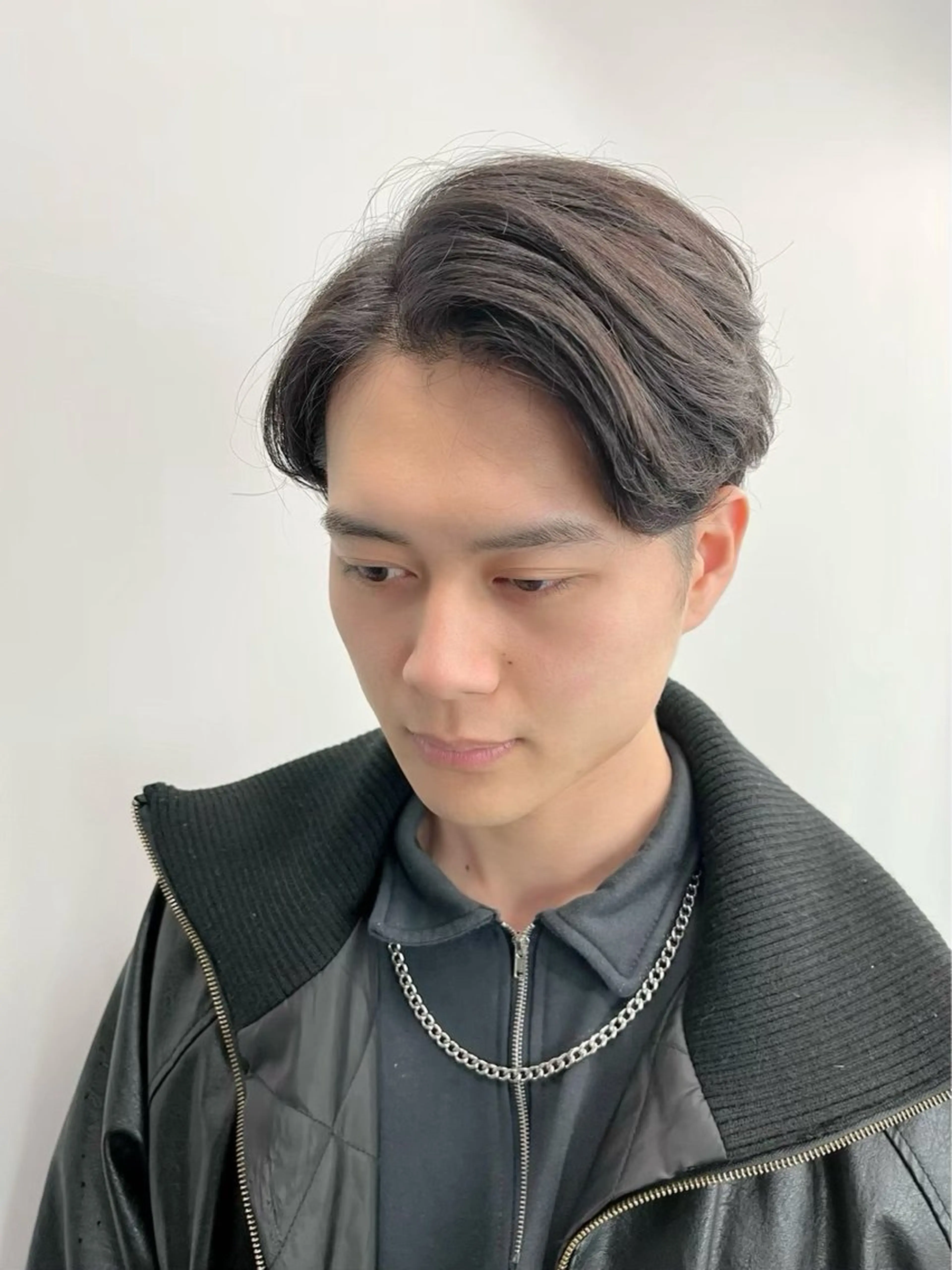 パーマ メンズ カット パーマ ニュアンスパーマ/ ウルフ/ときなのヘアスタイル