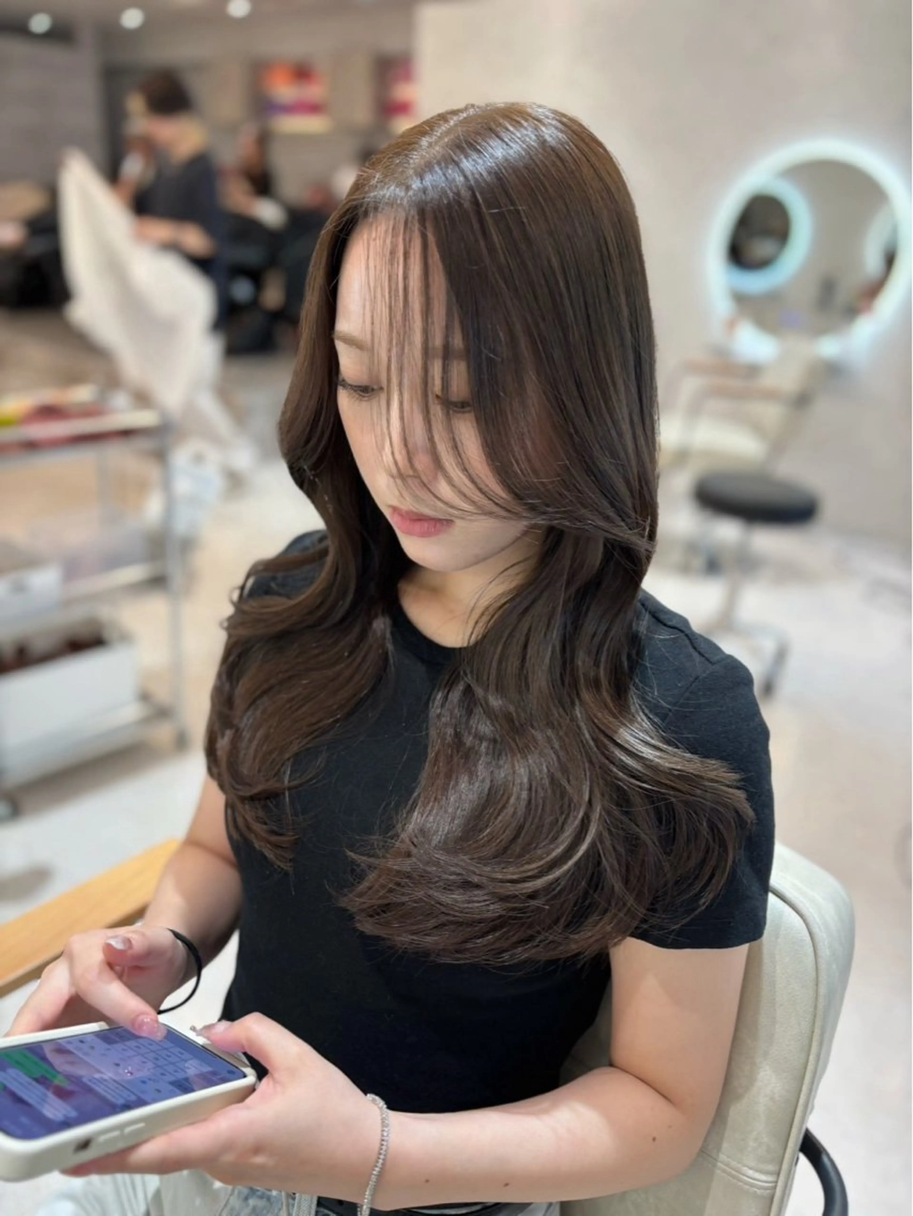 ロング カラー カラーモデル/梅田/ ⭐️seina⭐️のヘアスタイル