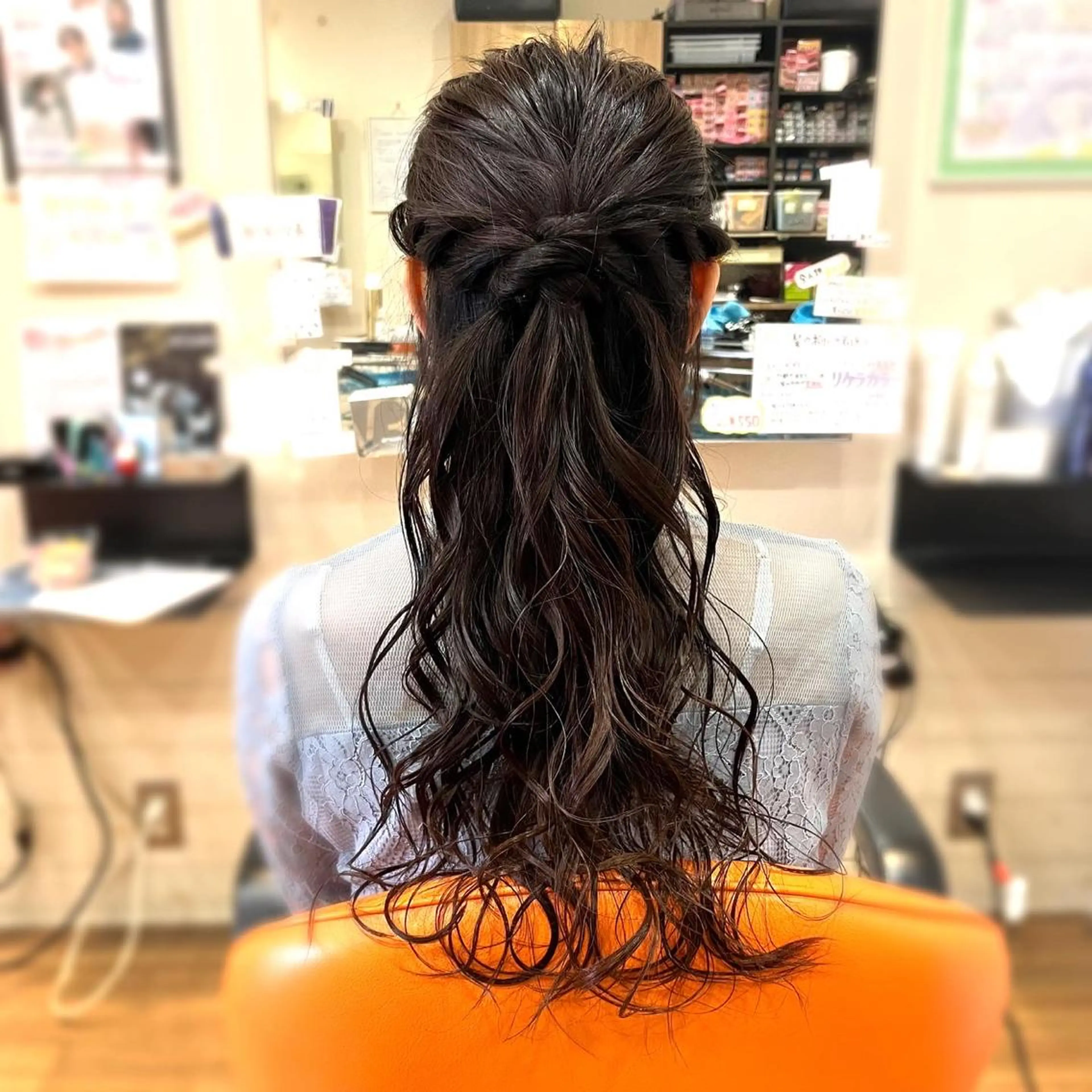 ロング ヘアアレンジ 森山 雄太のヘアスタイル