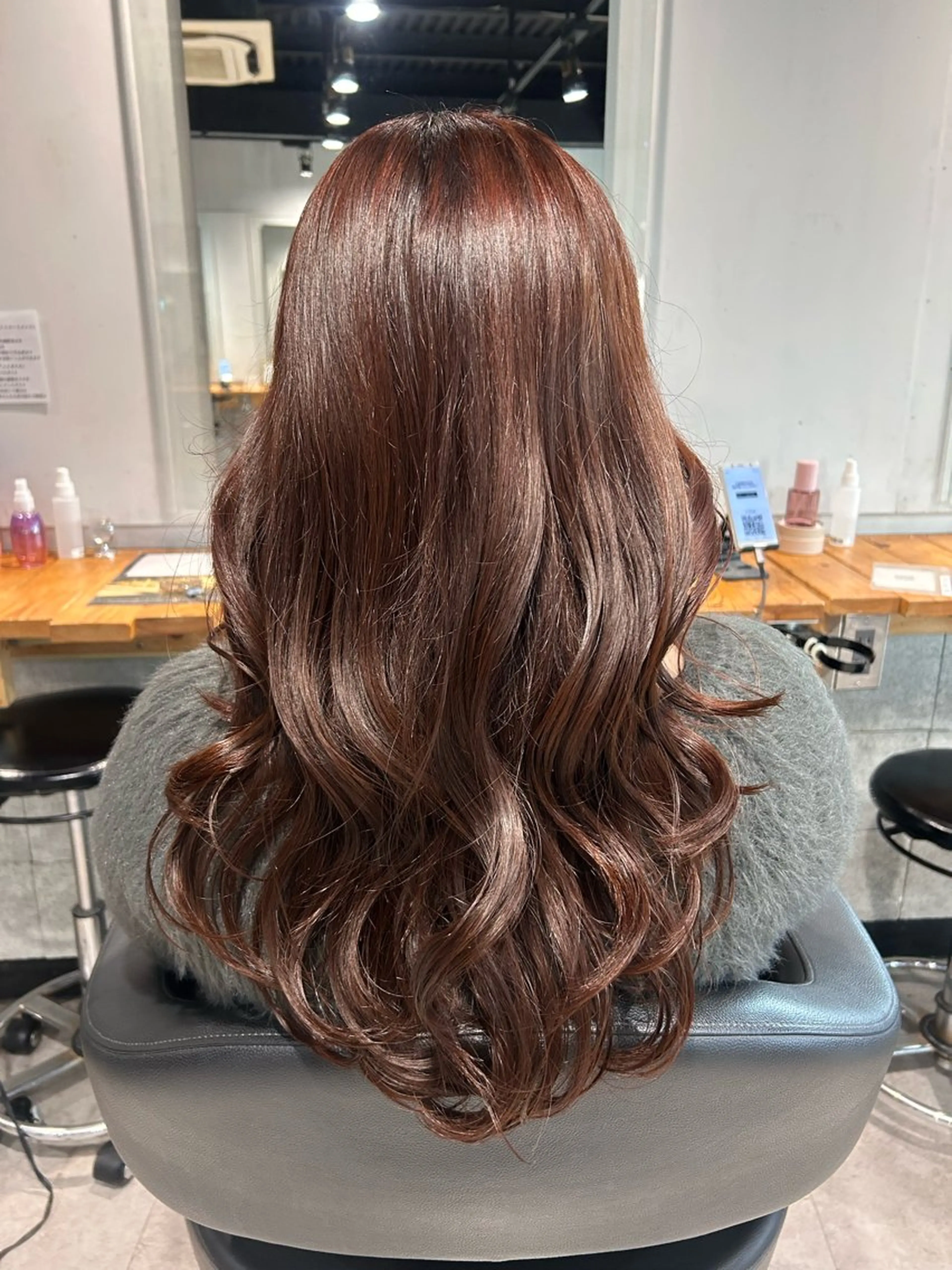 ロング カット ヘアカラー トリートメント ヘッドスパ 韓国Style♡ Nanami🇰🇷のヘアスタイル