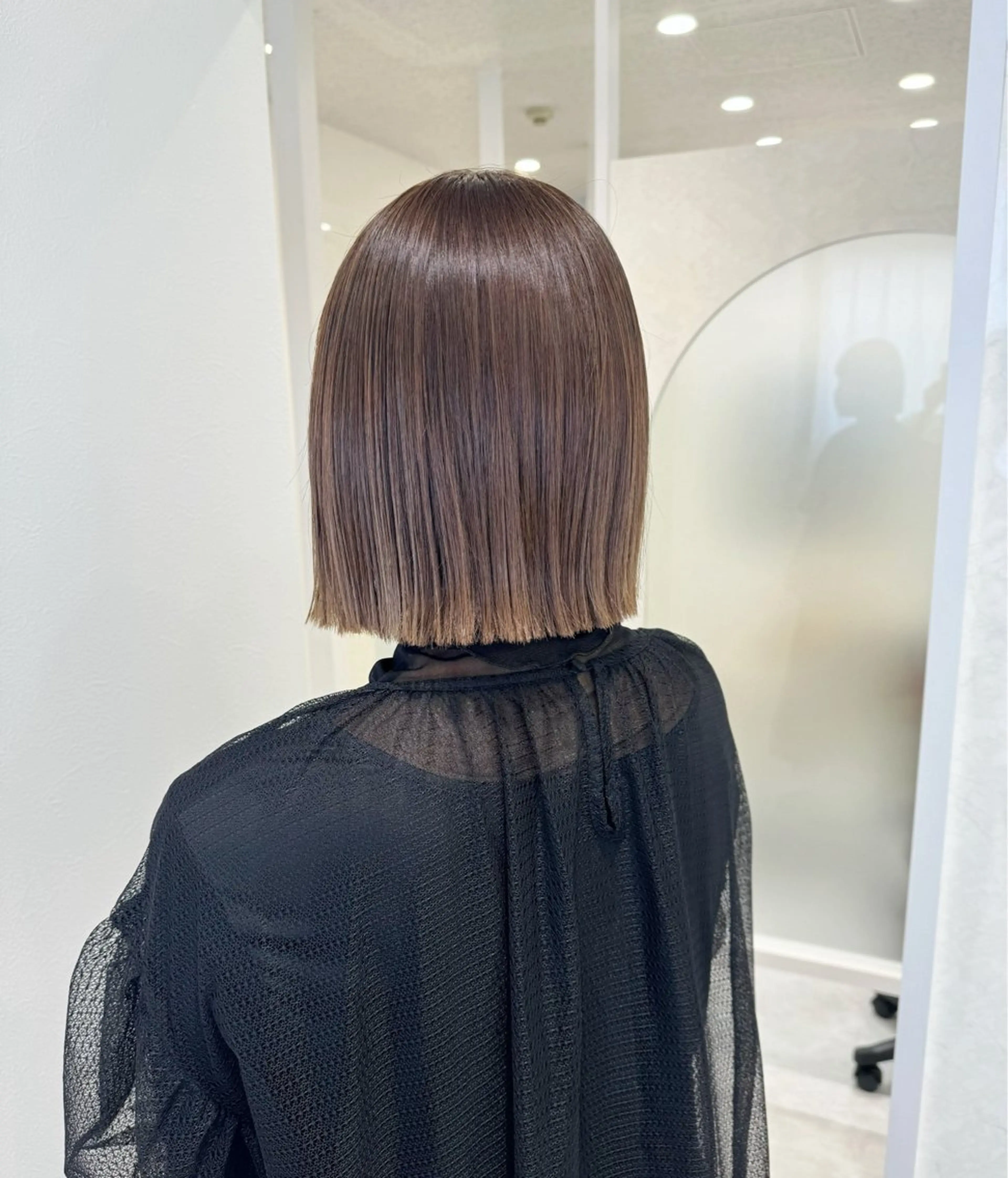 ショート カラー 切りっぱなしボブ ボブ カット ボブ支持率NO1 🌈CHIKAのヘアスタイル