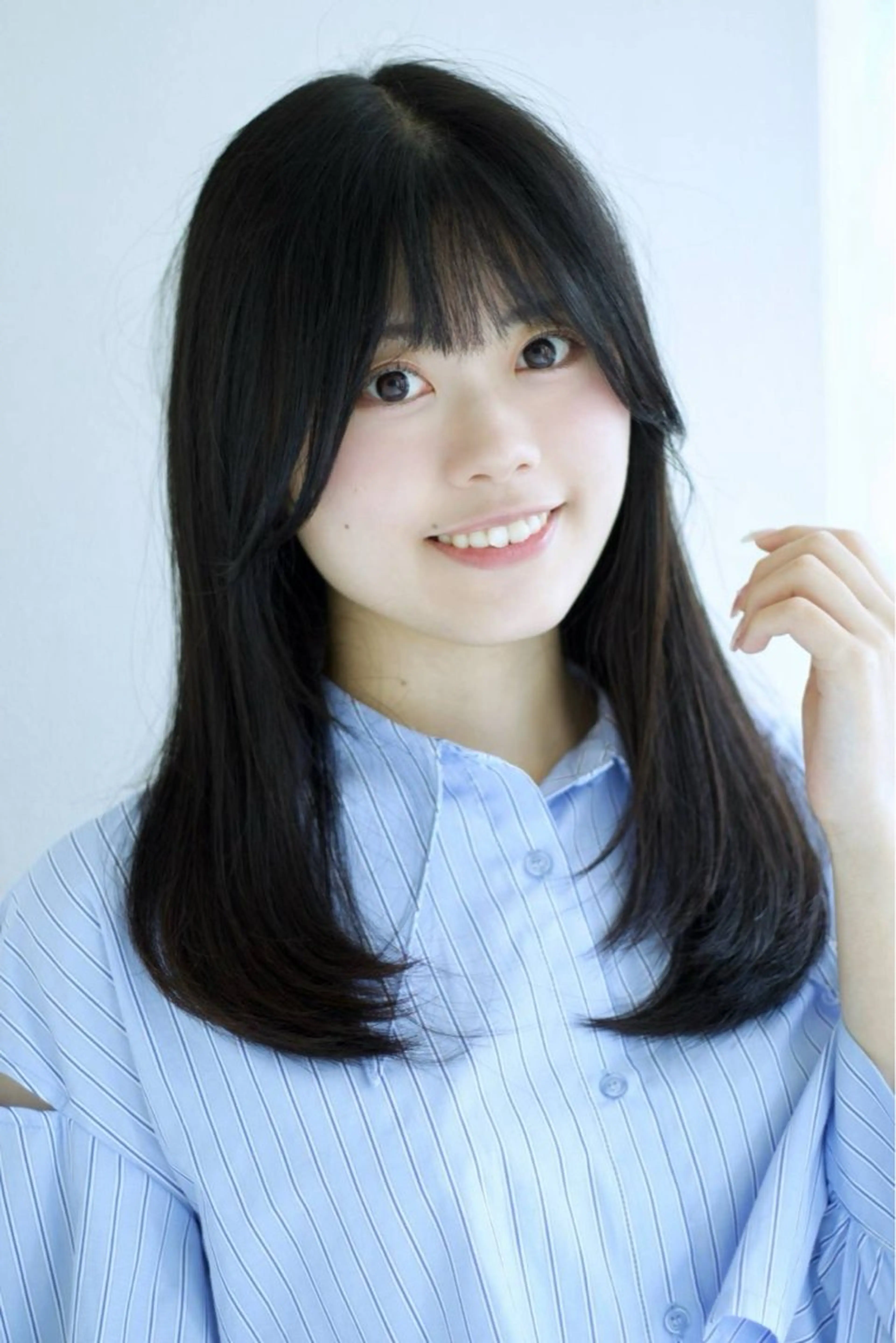 ロング カラー 野村 健太のヘアスタイル