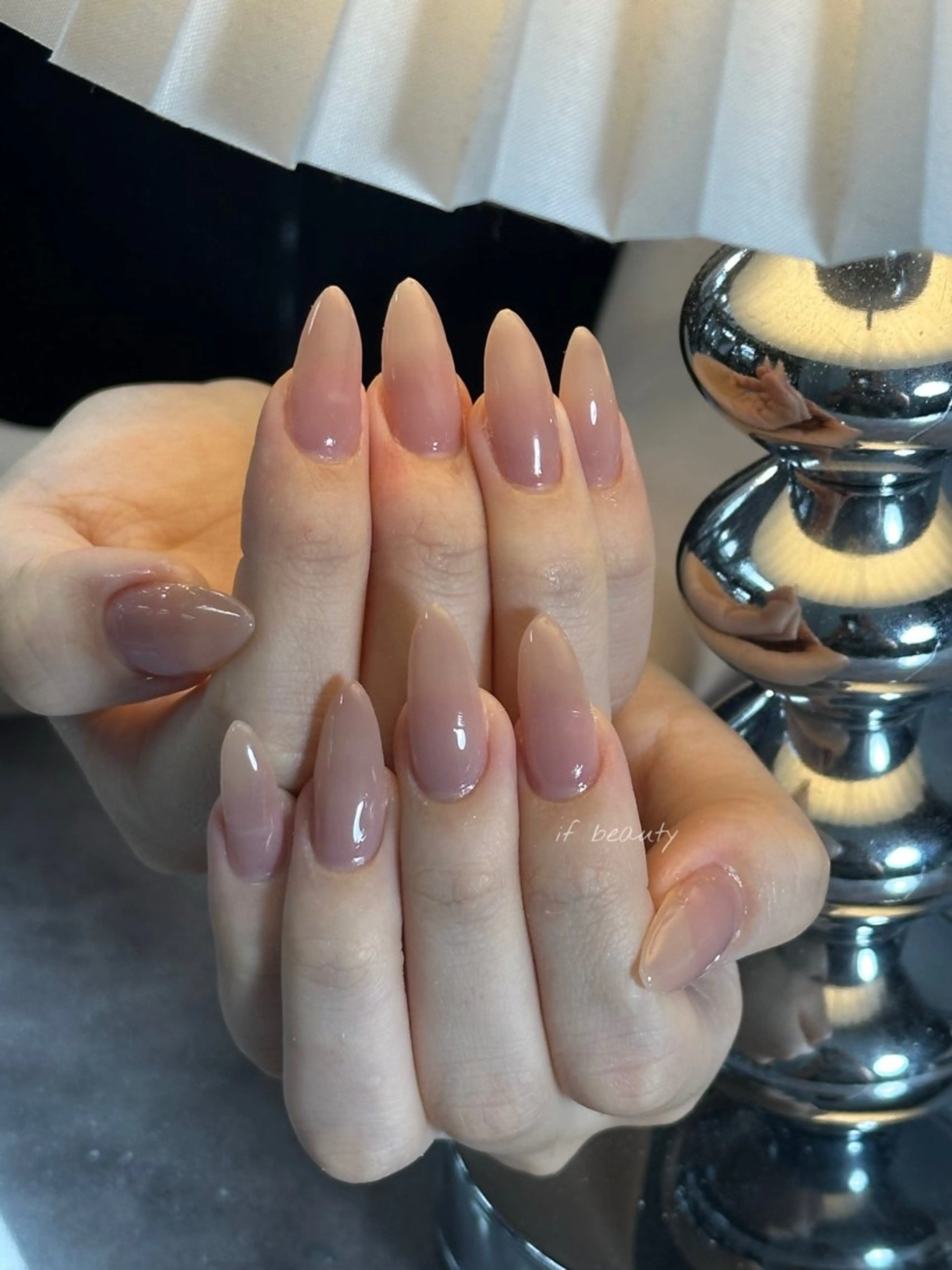 ネイル アートネイル キラキラネイル マットネイル メンズネイル ハンドネイル if Hair＆Nail Salon所属・IKA /海外ネイル /個性派/ワンホンのネイルデザイン