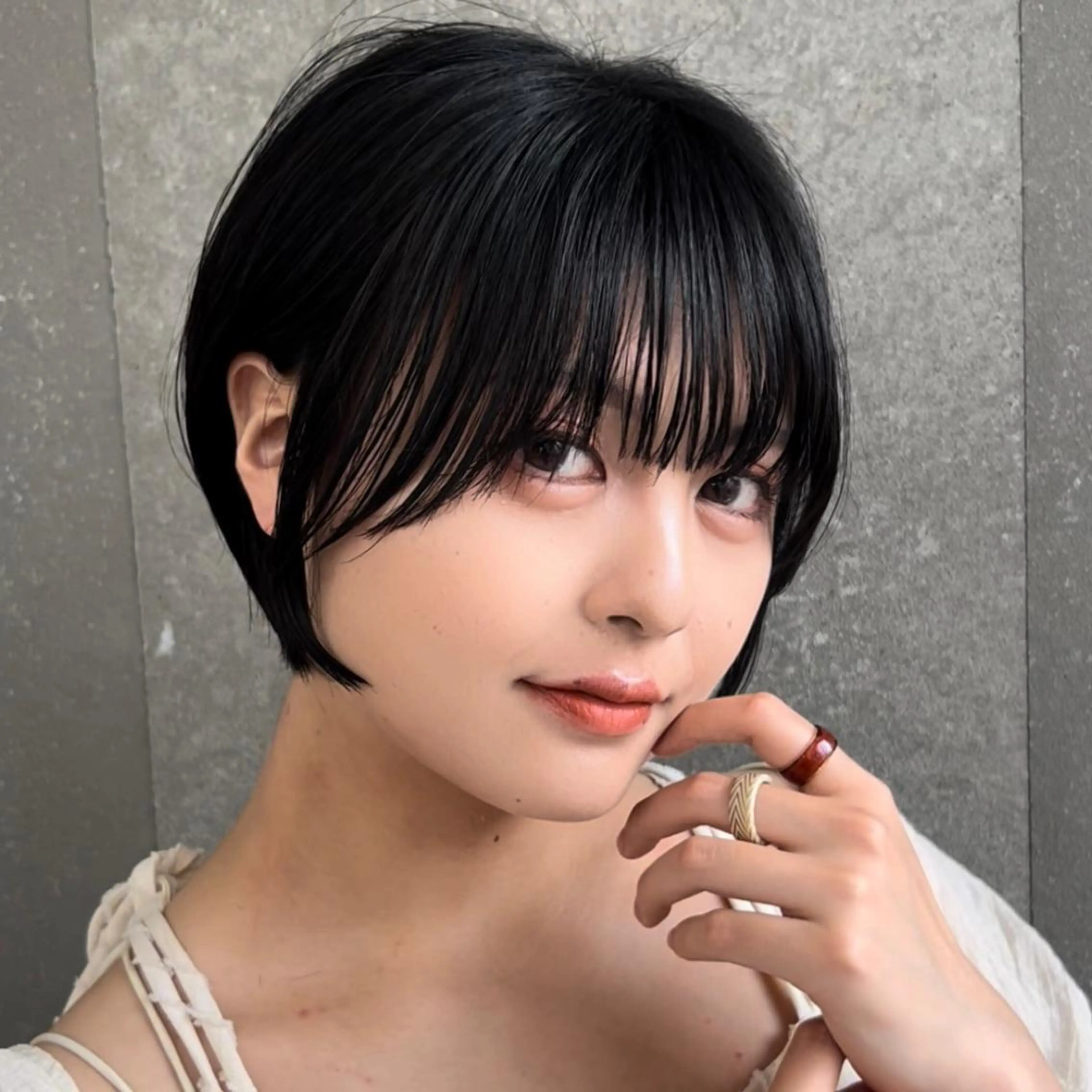 ショート カット ヘアカラー トリートメント サロウィン銀座RAYⅡ所属・❣️髪質改善/ 美髪矯正/沼座悠人のヘアスタイル