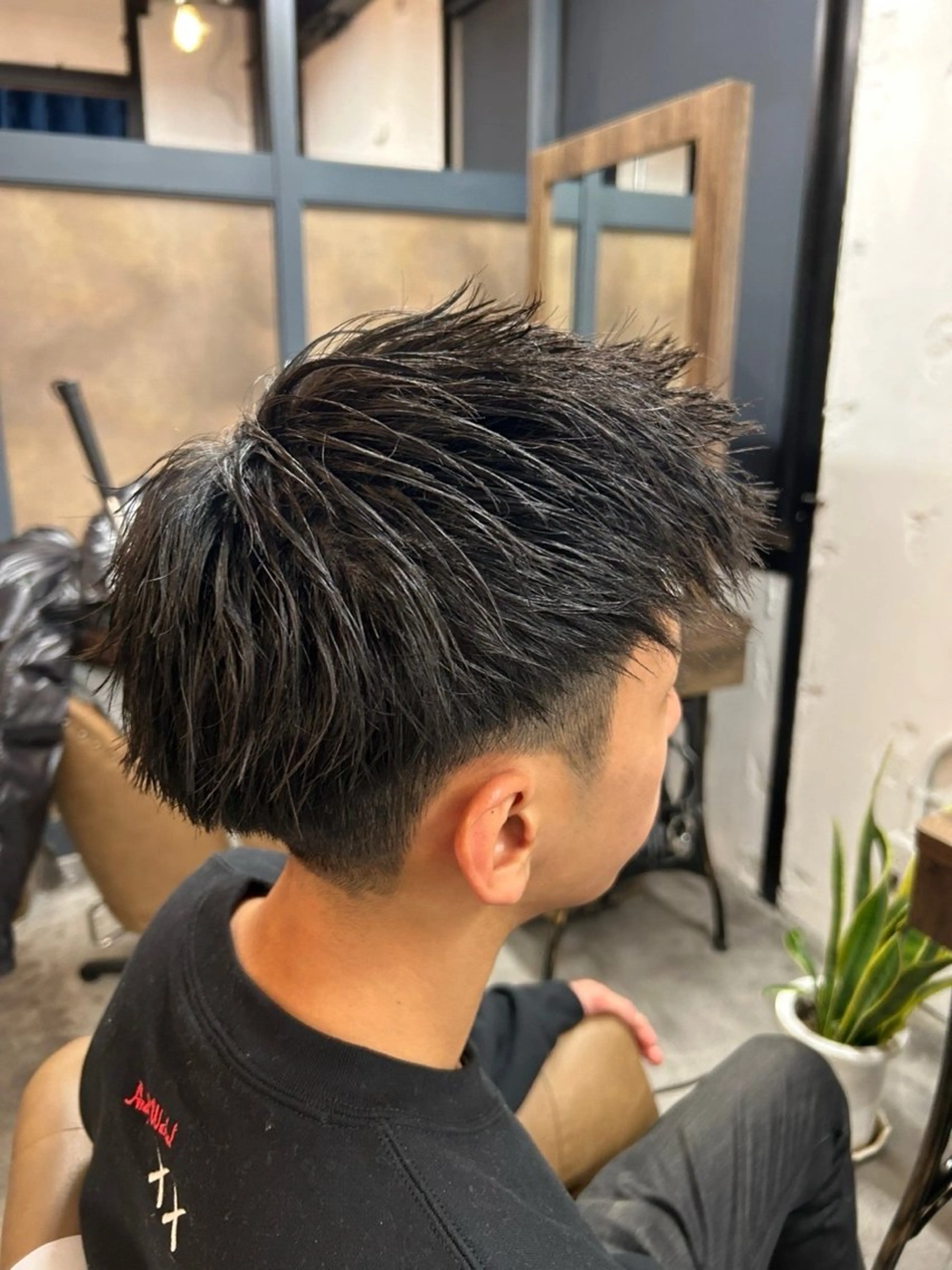 ショート メンズ カット 川上 凌佑のヘアスタイル