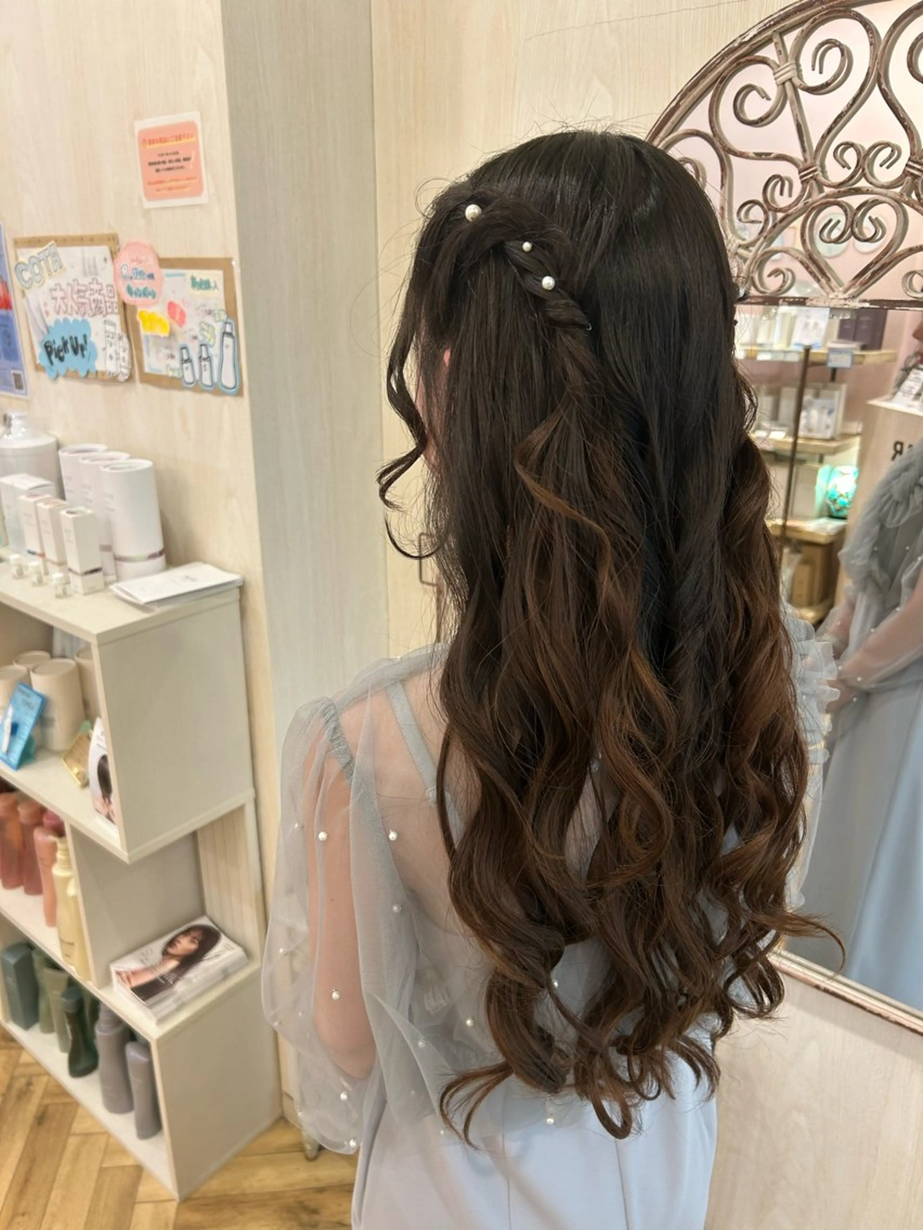 ロング ヘアアレンジ ᴋᴀɴᴀ 🎀のマツエク・マツパデザイン