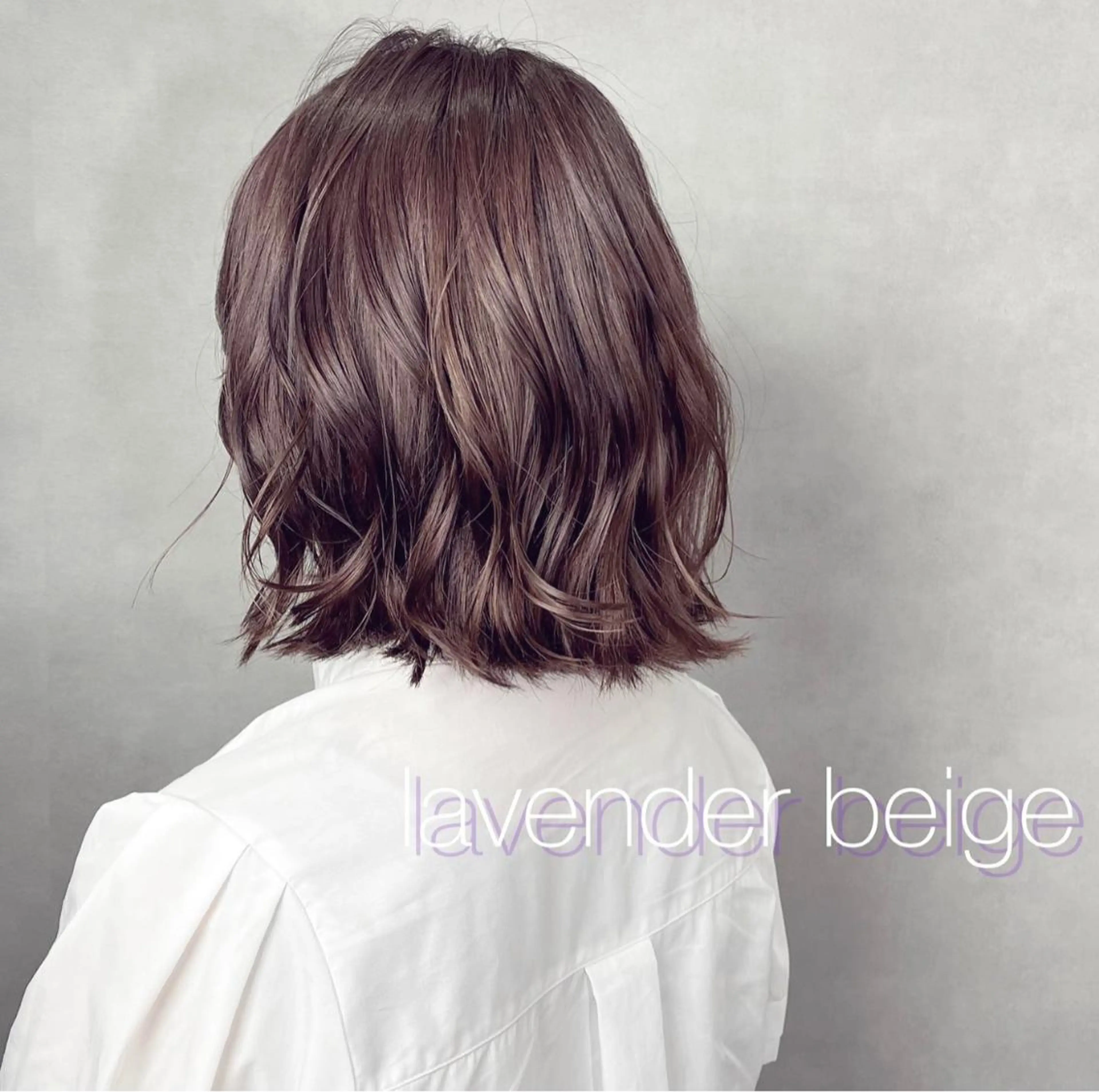 ミディアム カラー ヘアアレンジ ブリーチ 伊藤 玲衣のヘアスタイル