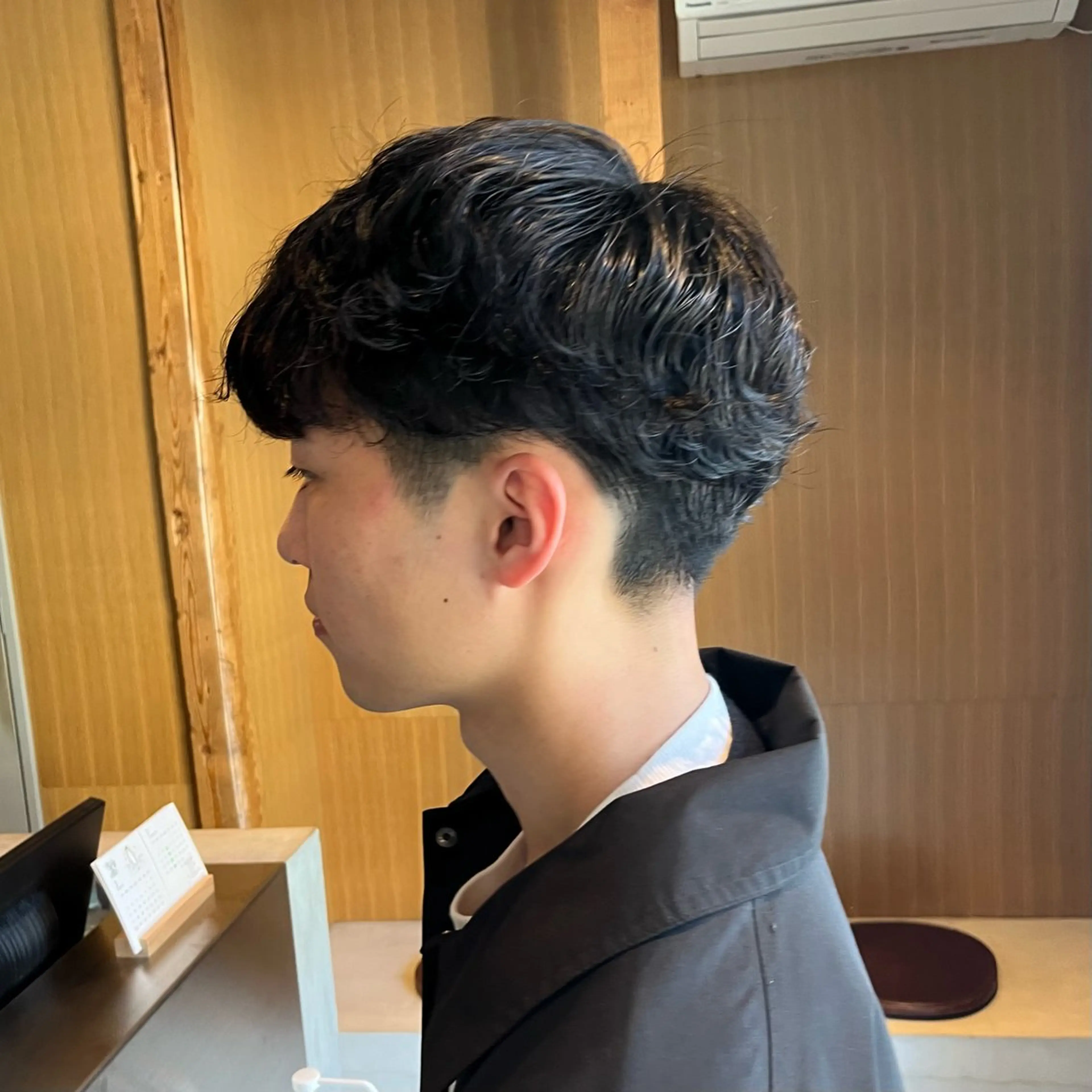 パーマ メンズ マッシュ メンズパーマ 刈り上げ ciala清澄白河所属・MANA/ ciala清澄白河のヘアスタイル